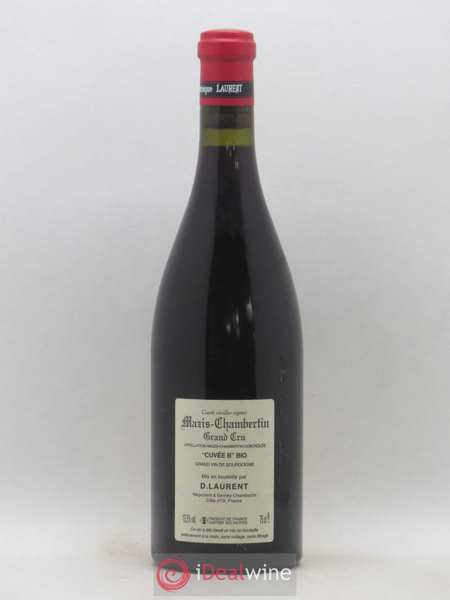 Mazis-Chambertin Grand Cru Dominique Laurent vieilles vignes cuvée B 2010 - Posten von 1 Flasche - 1