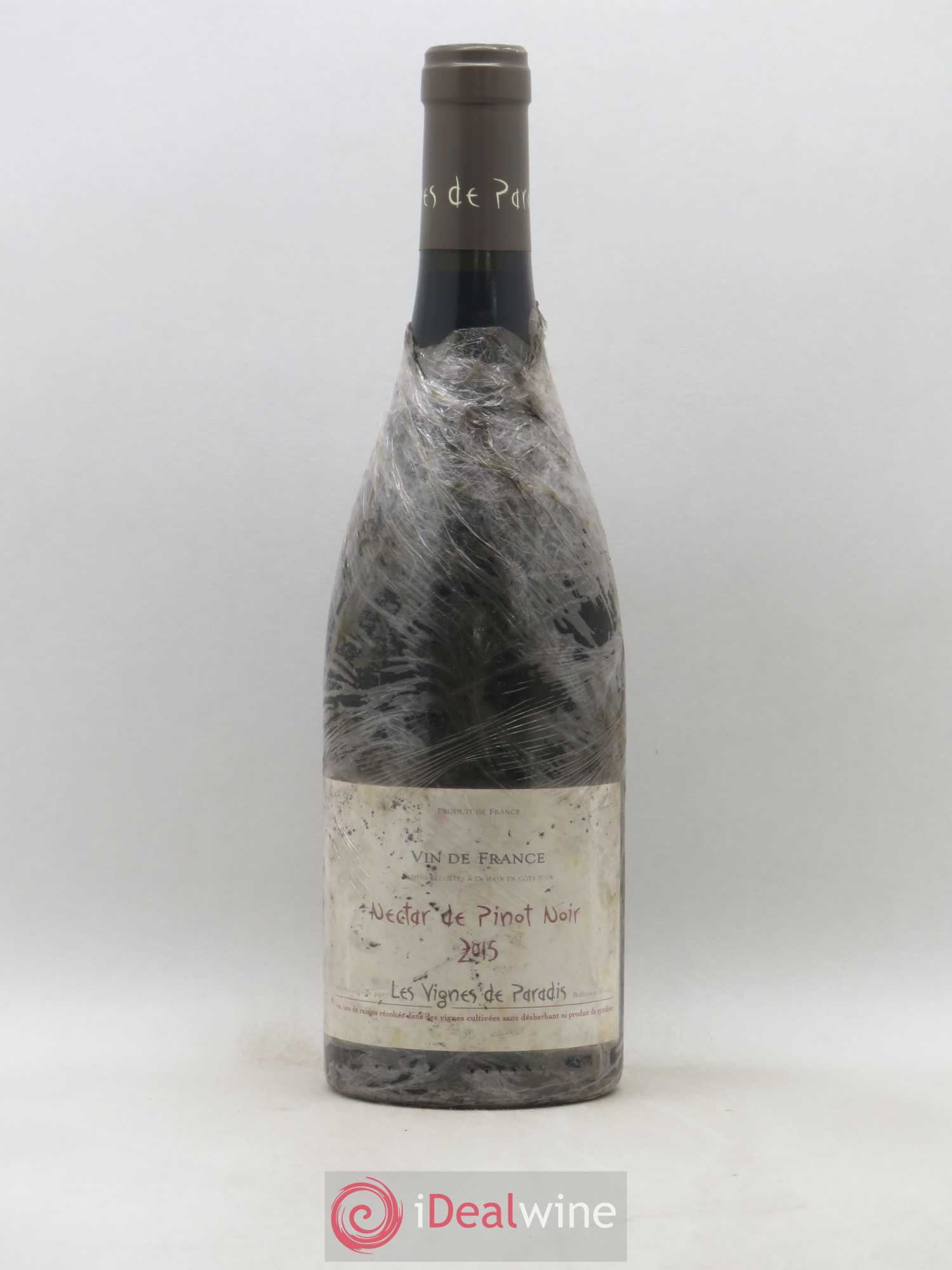 Vin de France Nectar de Pinot Noir Amphore Les Vignes de Paradis - Dominique Lucas 2015 - Posten von 1 Flasche - 0