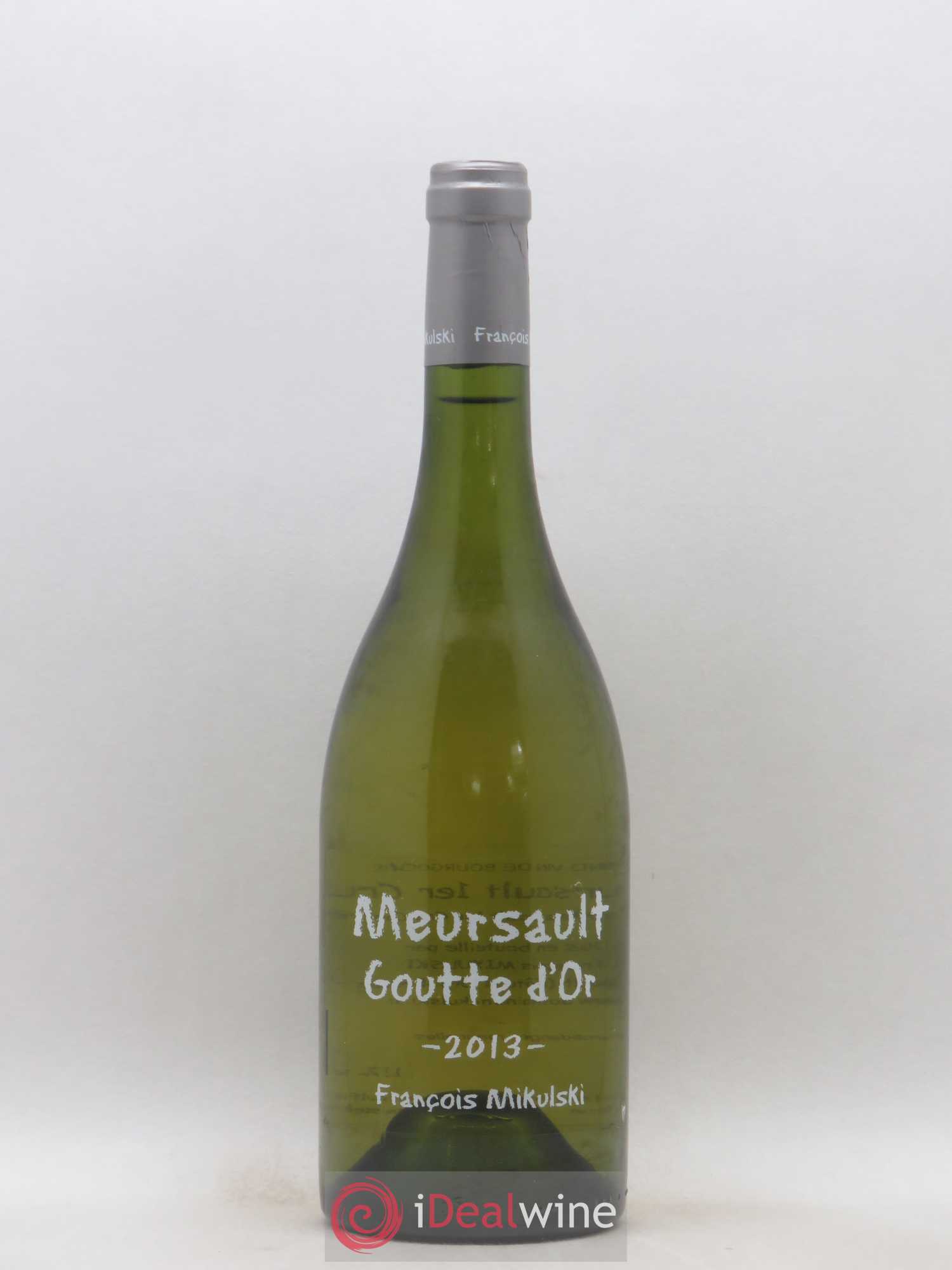 Meursault 1er Cru Goutte d'Or François Mikulski 2013 - Posten von 1 Flasche - 0