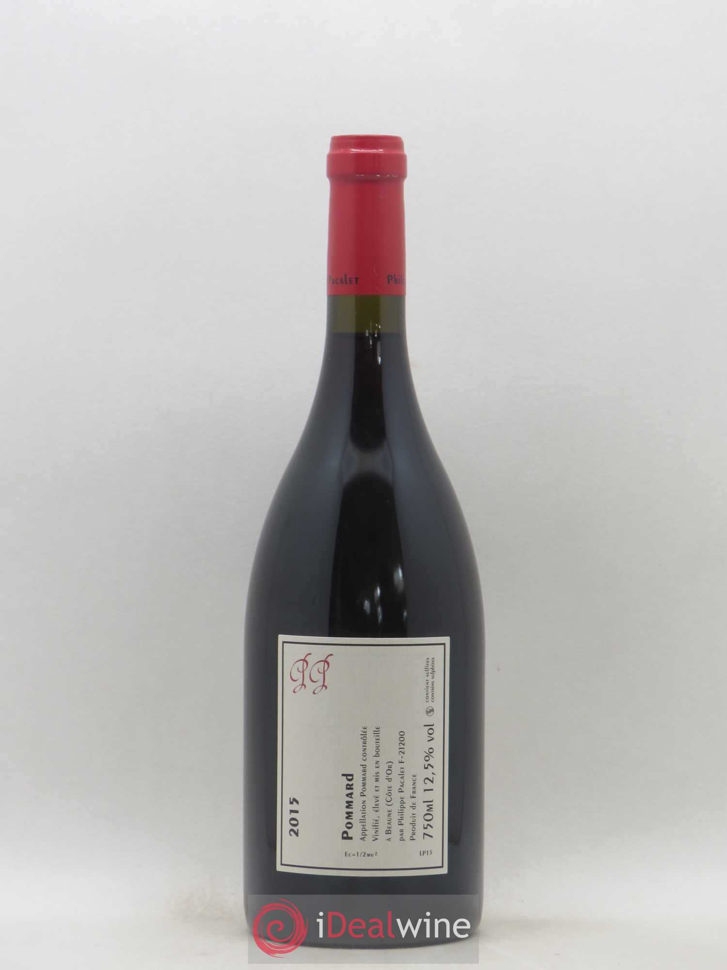 Pommard Philippe Pacalet 2015 - Lot de 1 bouteille - 1