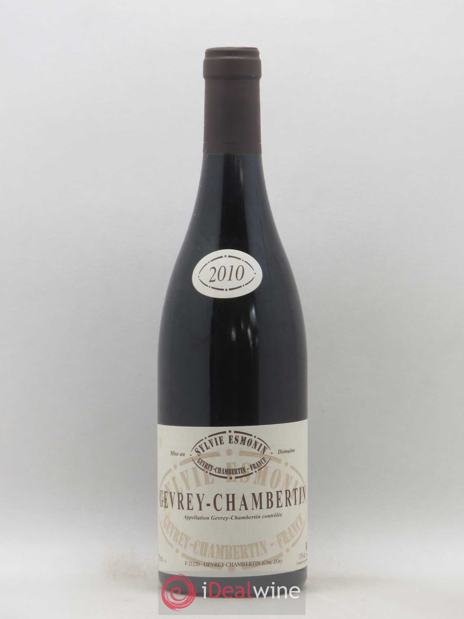 Gevrey-Chambertin Sylvie Esmonin 2010 - Lot de 1 bouteille - 0