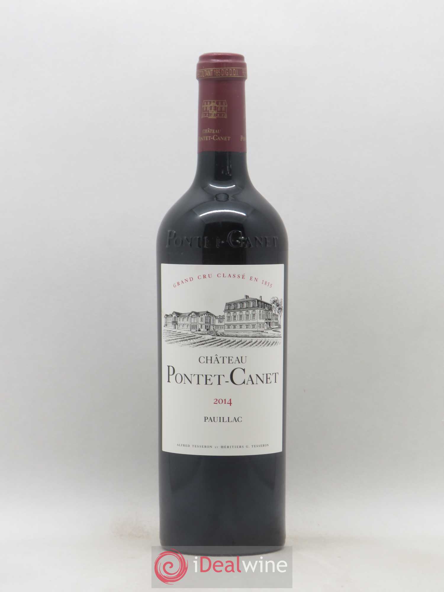 Château Pontet Canet 5ème Grand Cru Classé 2014 - Lot de 1 bouteille - 0