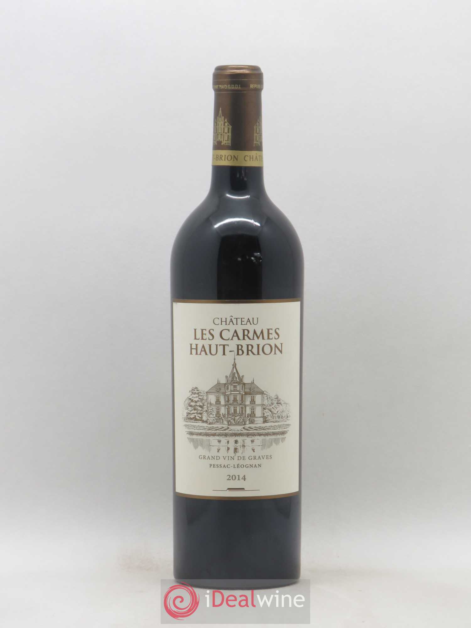 Château Les Carmes Haut-Brion 2014 - Lot de 1 bouteille - 0