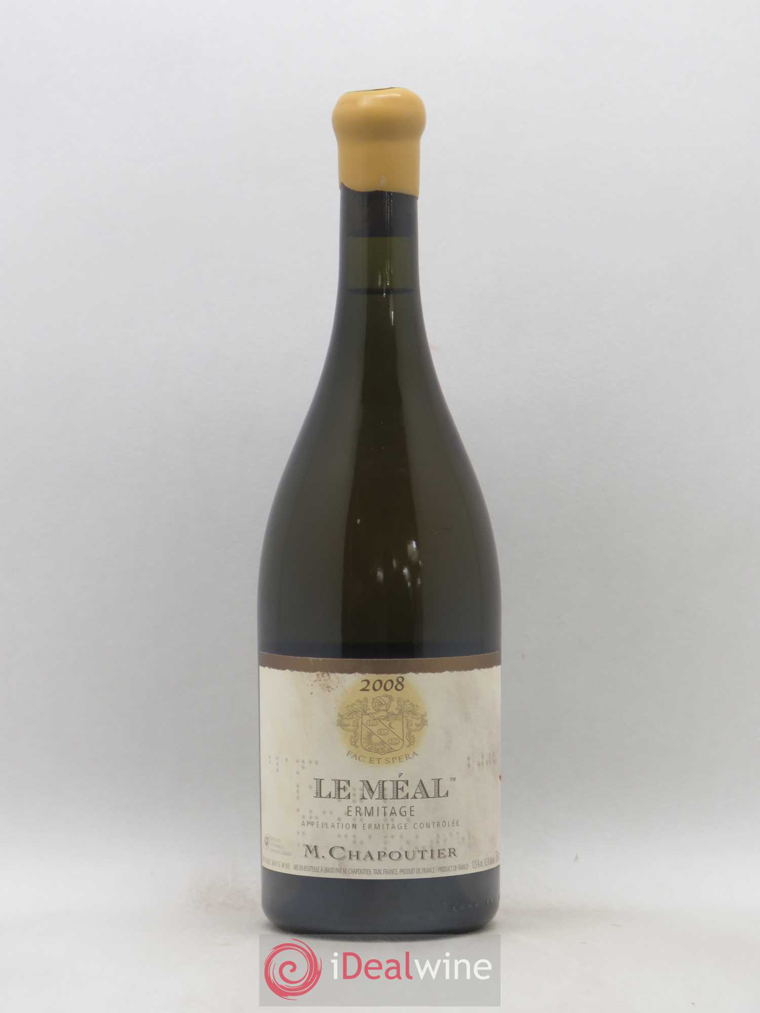 Hermitage Ermitage Le Méal Chapoutier 2008 - Lot de 1 bouteille - 0