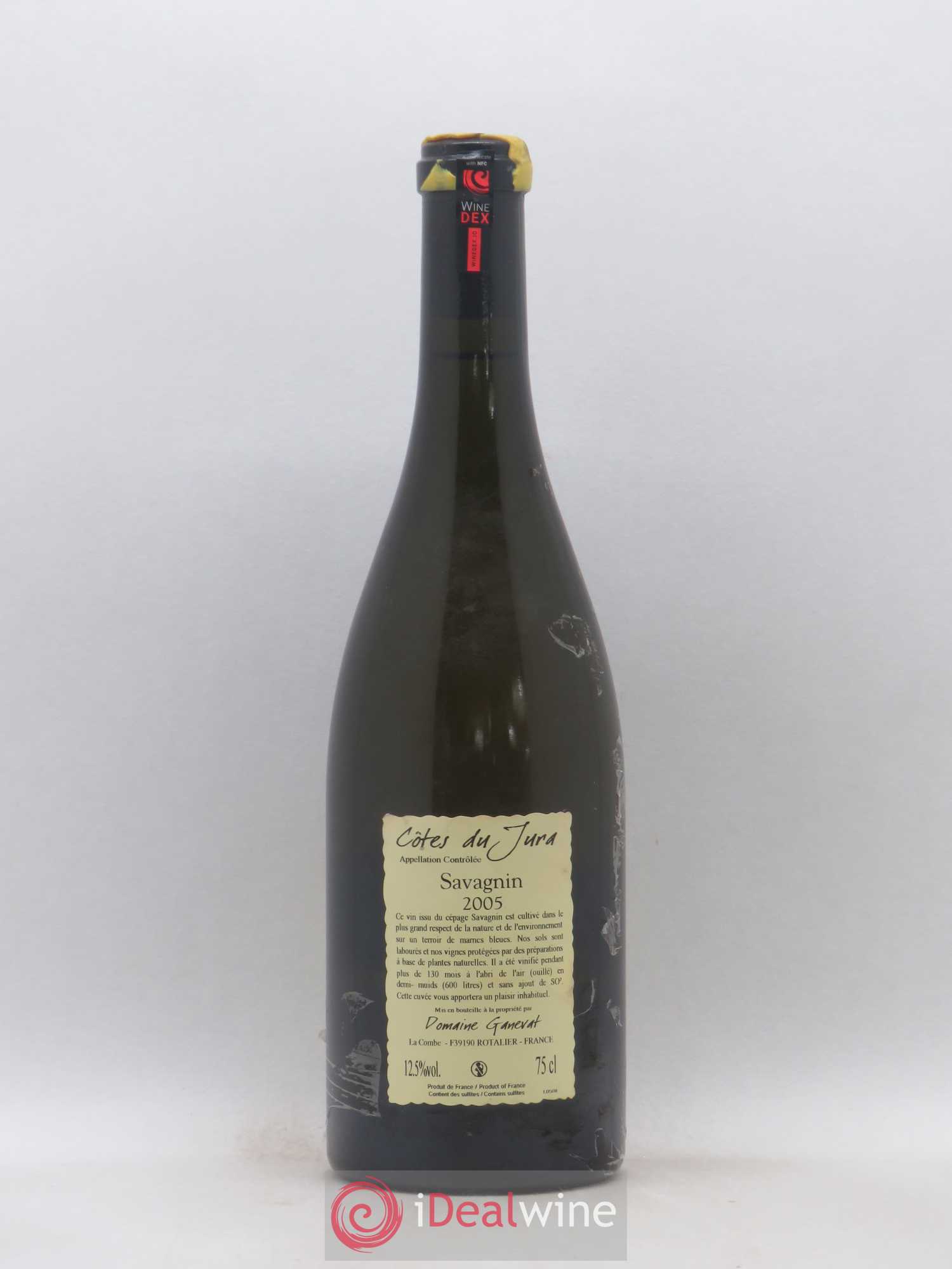 Côtes du Jura Les Vignes de mon Père Jean-François Ganevat (Domaine) 2005 - Lot de 1 bouteille - 1