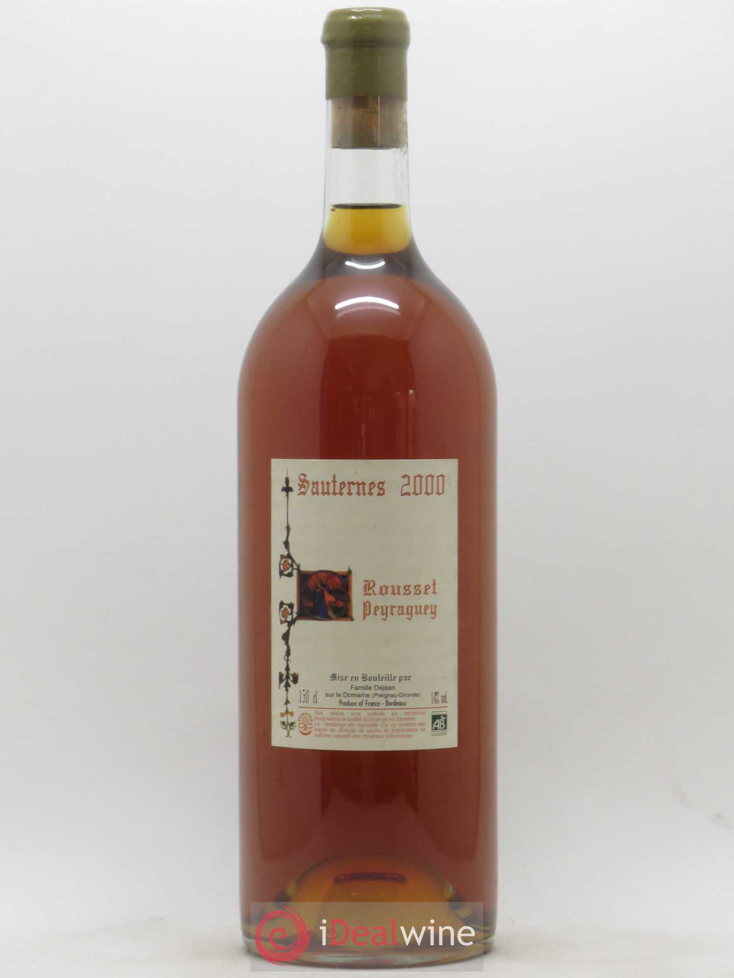 Rousset Peyraguey 2000 - Posten von 1 Magnum - 0