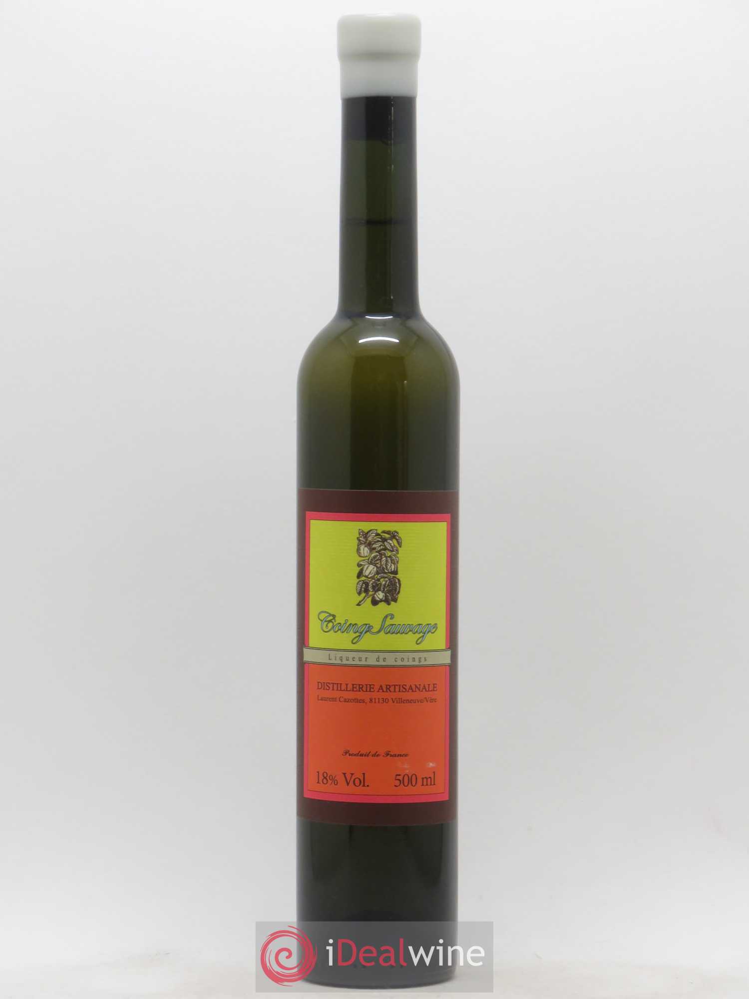 Alcools divers Liqueur de Coing Sauvage Laurent Cazottes 50cl 2015 - Lotto di 1 bottiglia - 0