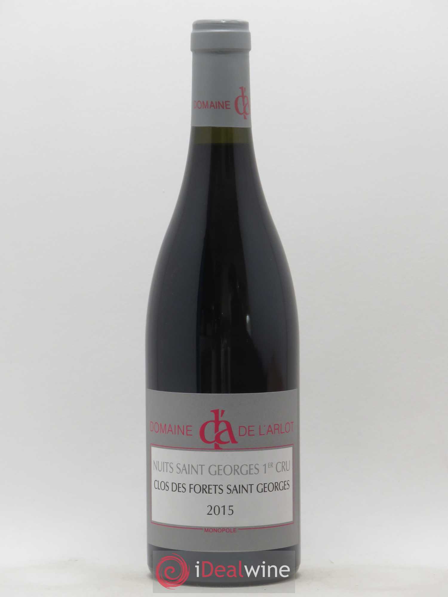 Nuits-Saint-Georges 1er Cru Clos des Forêts Saint-Georges Domaine de l'Arlot 2015 - Lot de 1 bouteille - 0