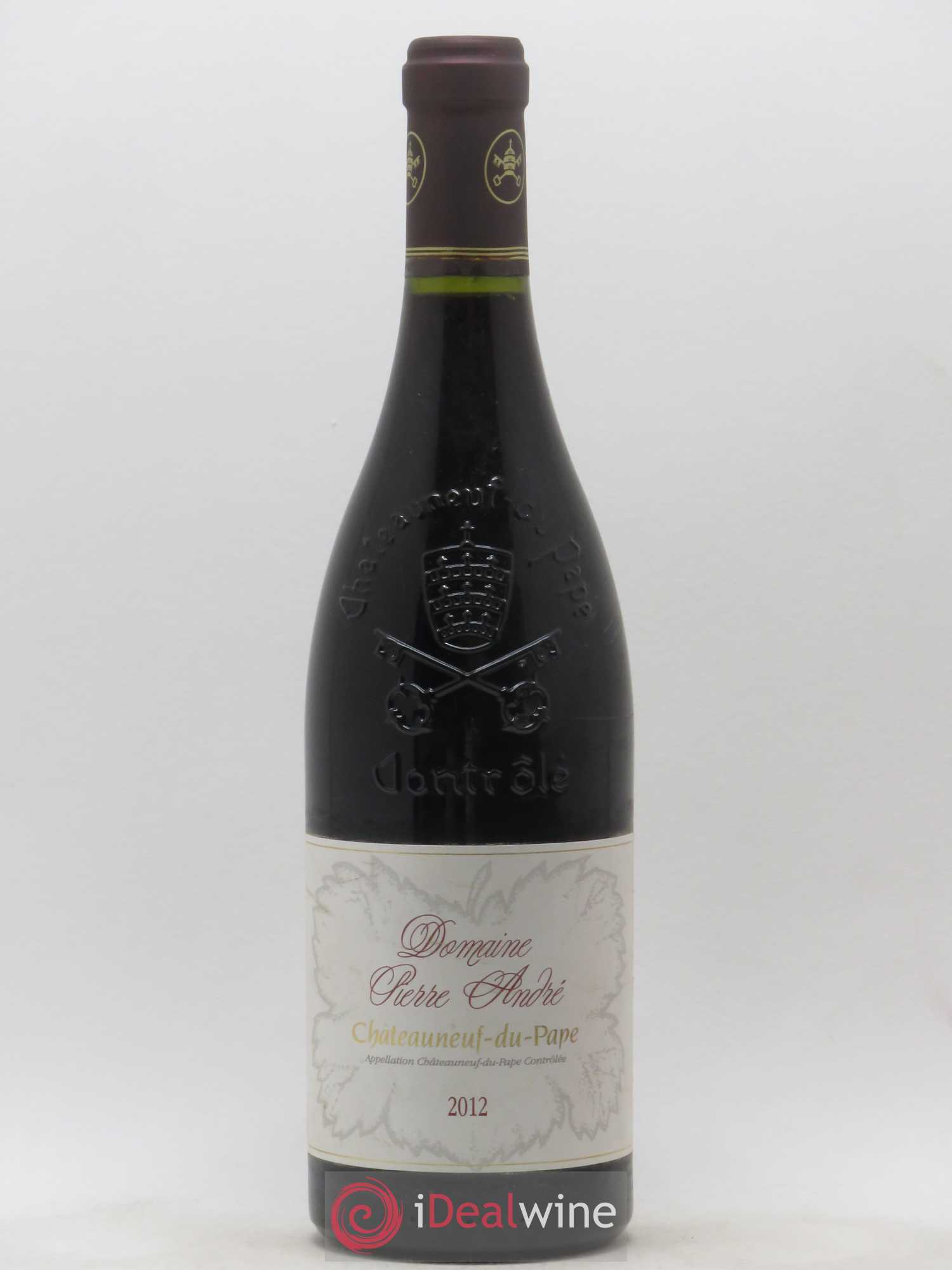 Châteauneuf-du-Pape Pierre André (Domaine) 2012 - Lot de 1 bouteille - 0