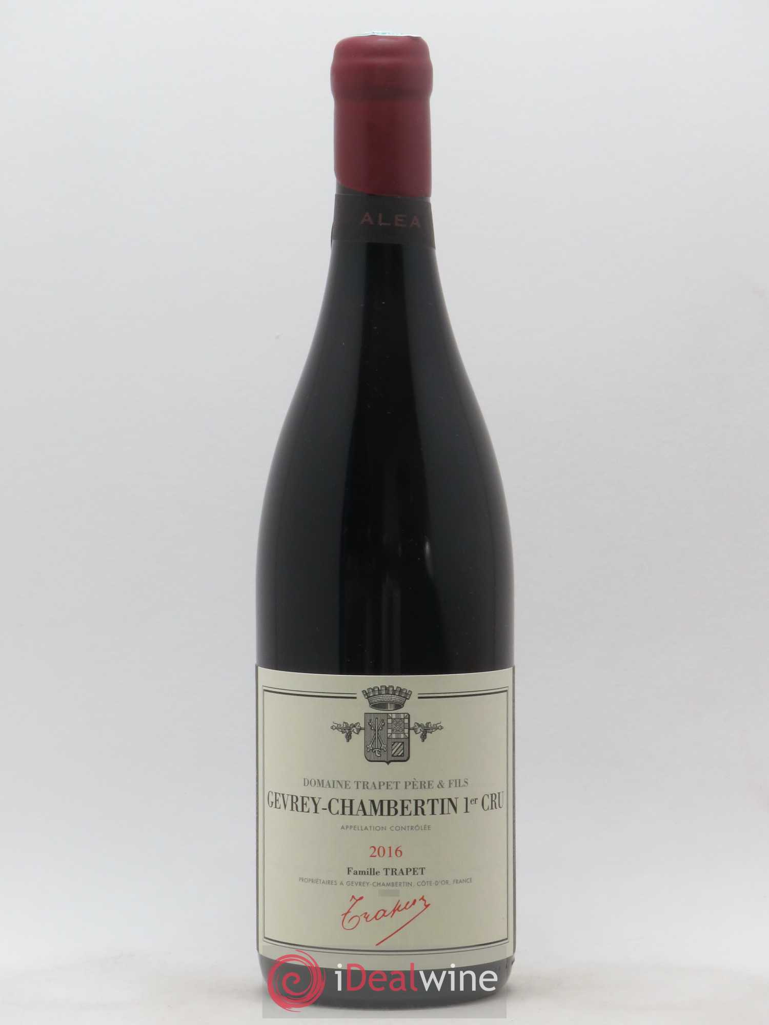 Gevrey-Chambertin 1er Cru Aléa Domaine Trapet 2016 - Lot de 1 bouteille - 0