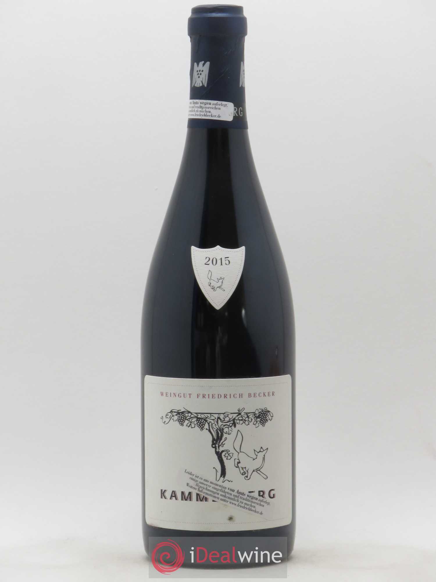 Allemagne Weingut Friedrich Becker Pfalz Grosses Gewächs KB Kammerberg 2015 - Posten von 1 Flasche - 0