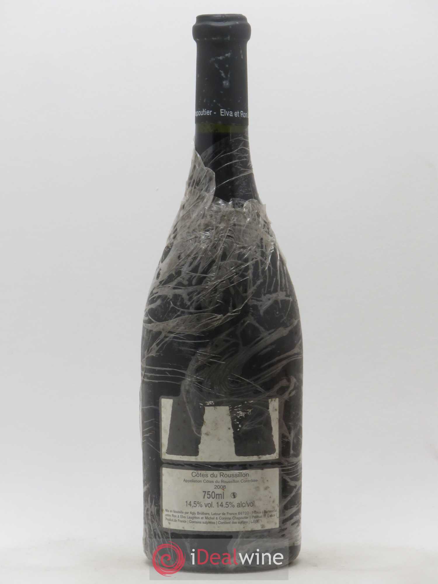 Côtes du Roussillon Agly Brothers Chapoutier (sans prix de réserve) 2008 - Lot de 1 bouteille - 1