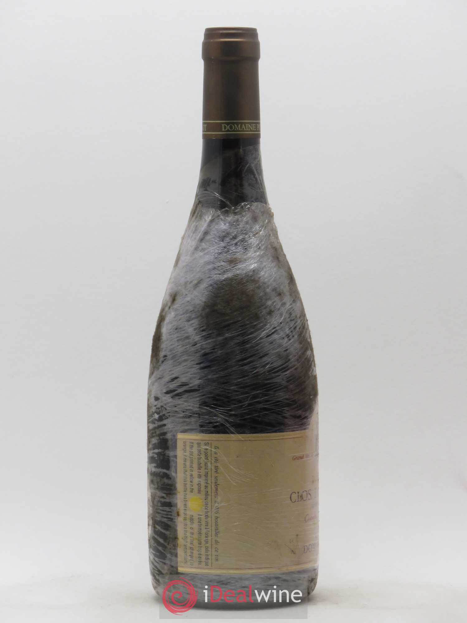 Clos de la Roche Grand Cru Vieilles Vignes Ponsot (Domaine) 2013 - Lot de 1 bouteille - 1