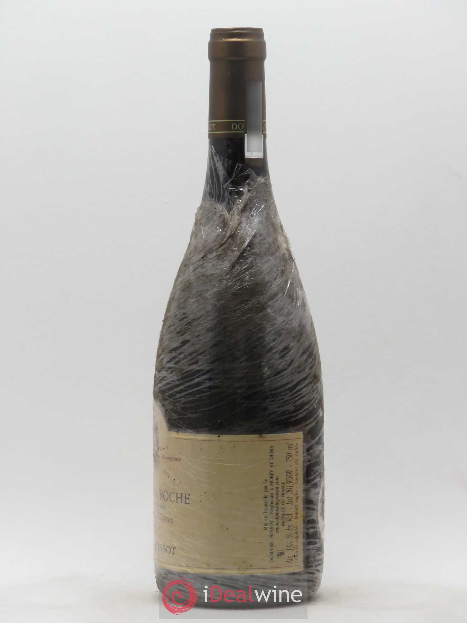 Clos de la Roche Grand Cru Vieilles Vignes Ponsot (Domaine) 2013 - Lot de 1 bouteille - 2