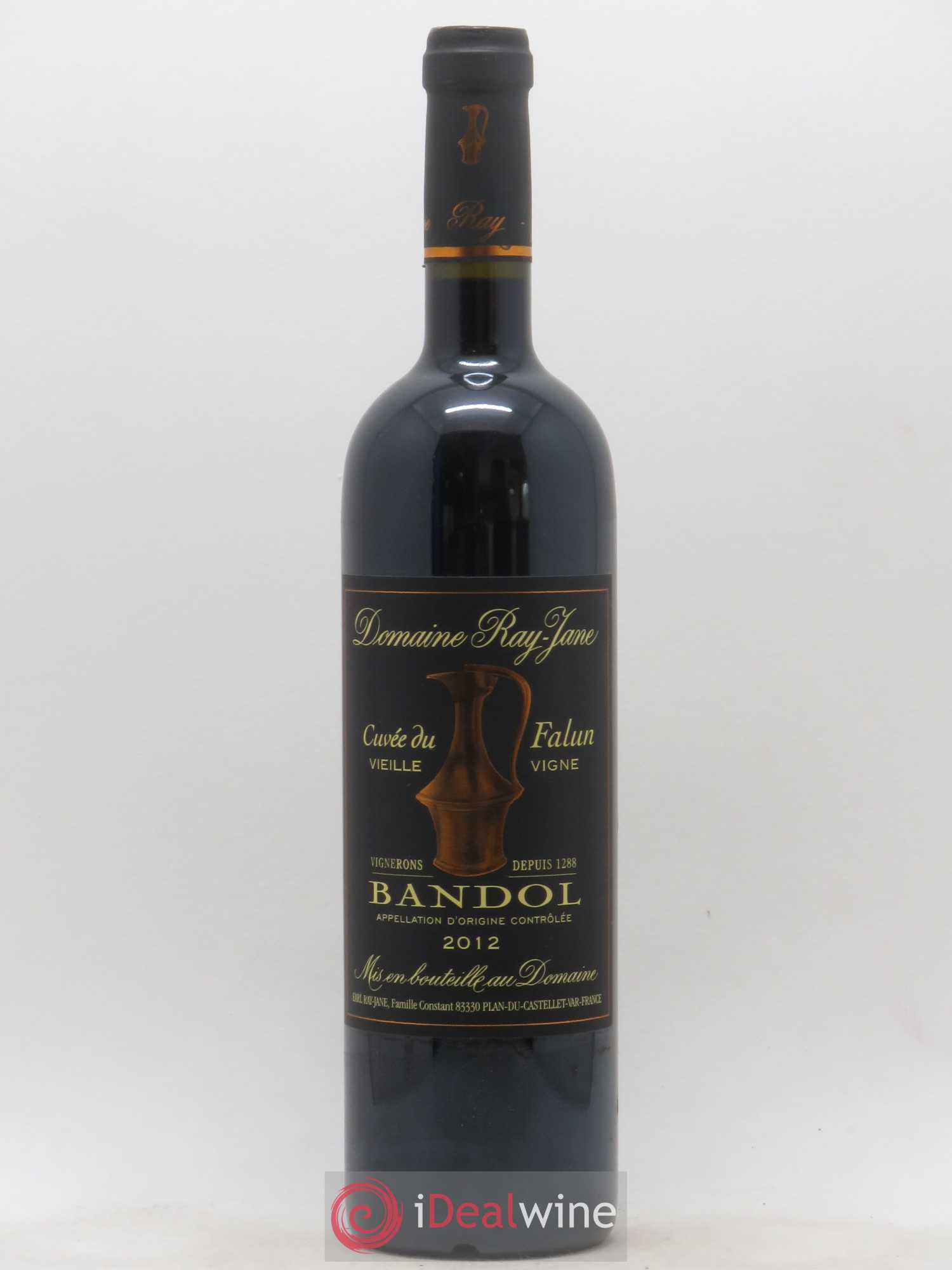 Bandol Vieilles Vignes Cuvée de Falun Ray Jane 2012 - Posten von 1 Flasche - 0