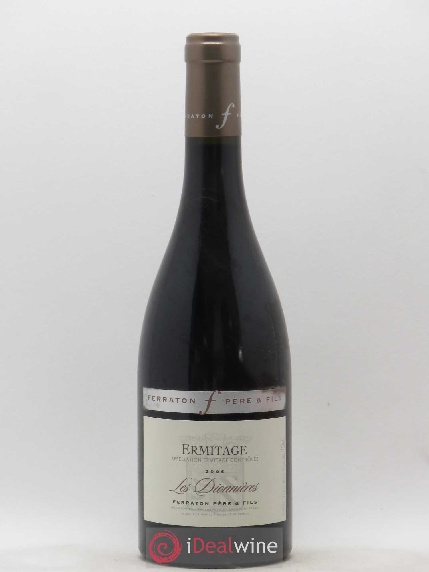 Hermitage Les Dionnieres Ferraton Pere & Fils 2006 - Posten von 1 Flasche - 0