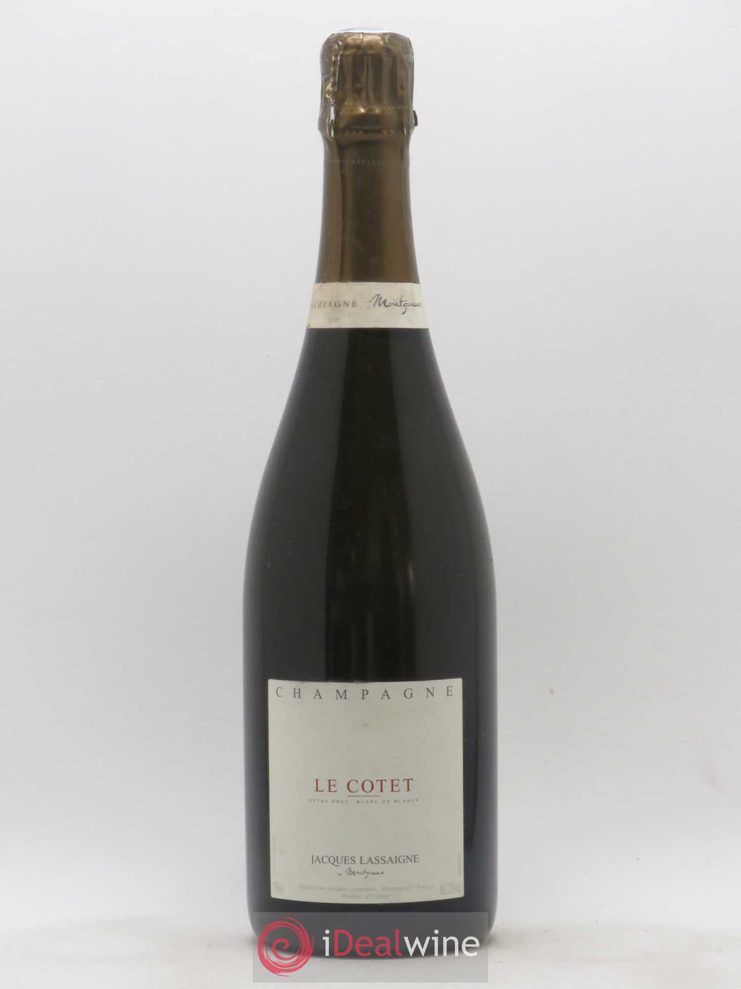 Le Cotet Extra-Brut Jacques Lassaigne - Lot de 1 bouteille - 0
