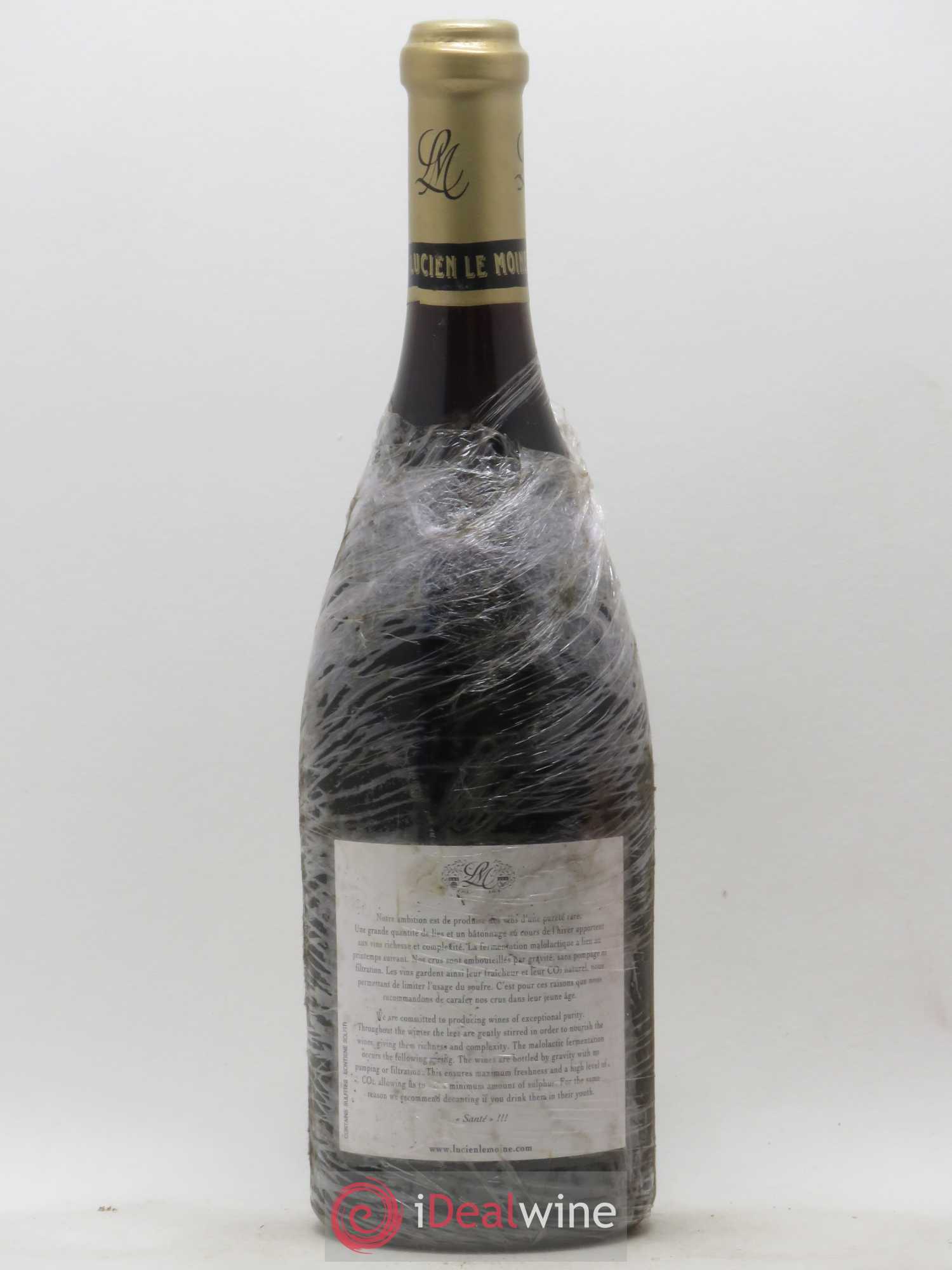 Clos de Vougeot Grand Cru Lucien Le Moine 2013 - Lot de 1 bouteille - 1