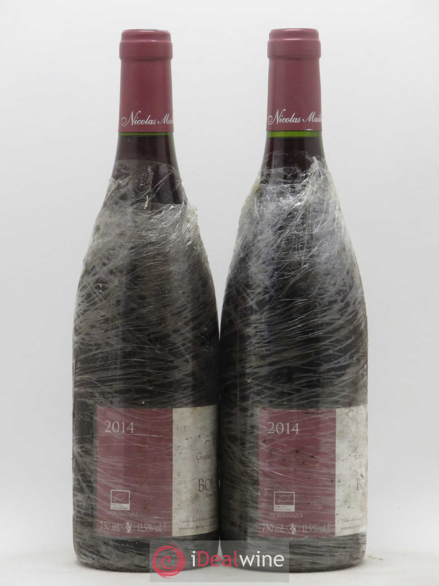 Bourgogne Nicolas Maillet (sans prix de réserve) 2014 - Lot de 2 bouteilles - 1
