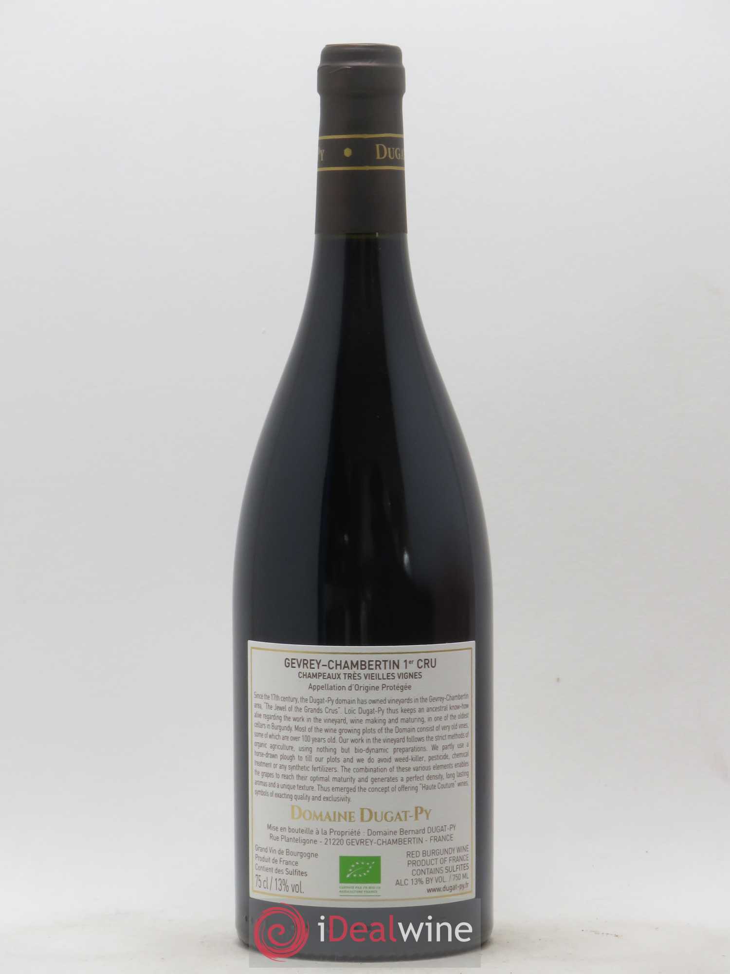 Gevrey-Chambertin 1er Cru Champeaux Dugat-Py Très Vieilles Vignes 2017 - Lot de 1 bouteille - 1