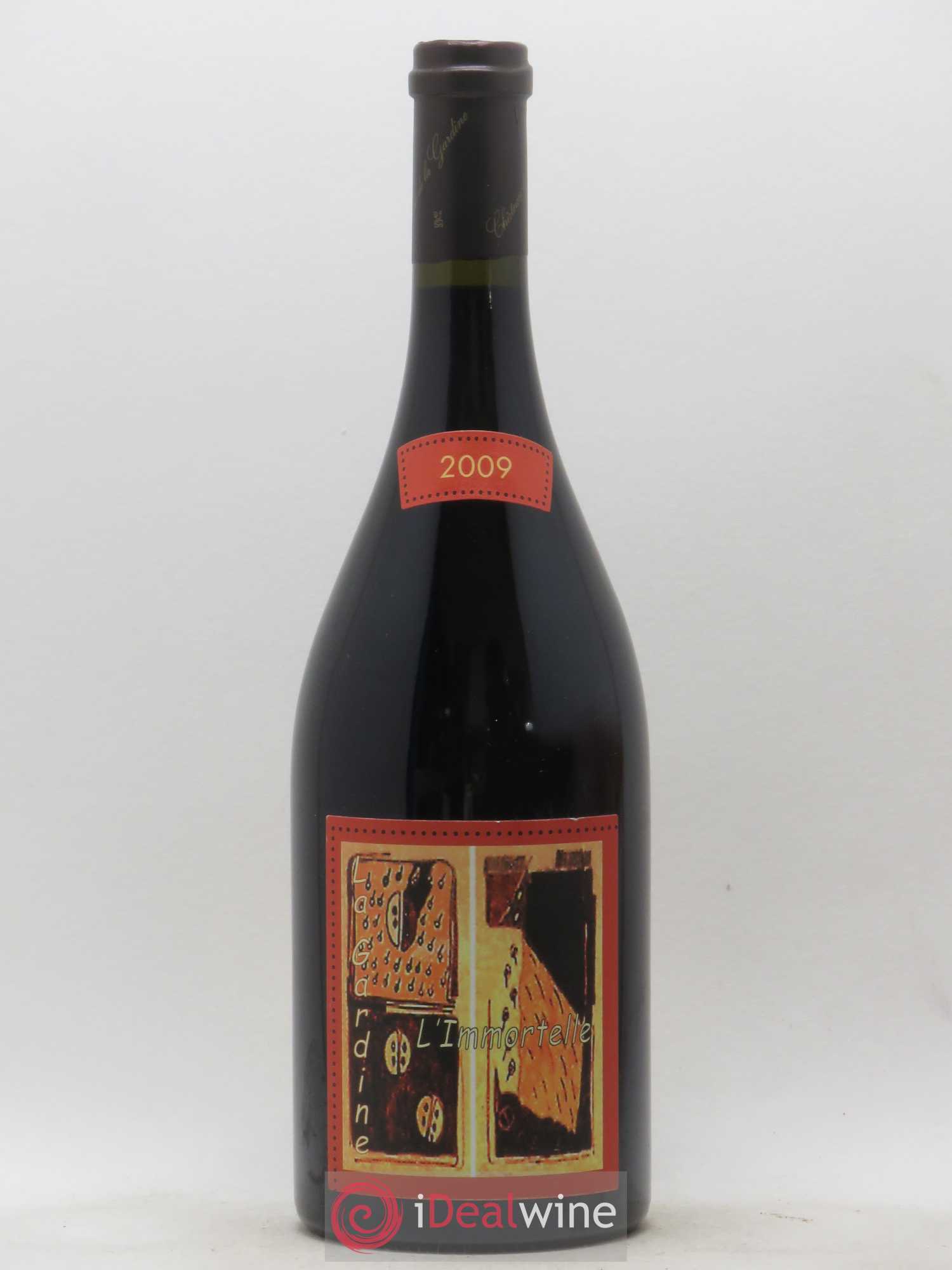 Châteauneuf-du-Pape Château de La Gardine L'Immortelle Famille Brunel 2009 - Lot de 1 bouteille - 0