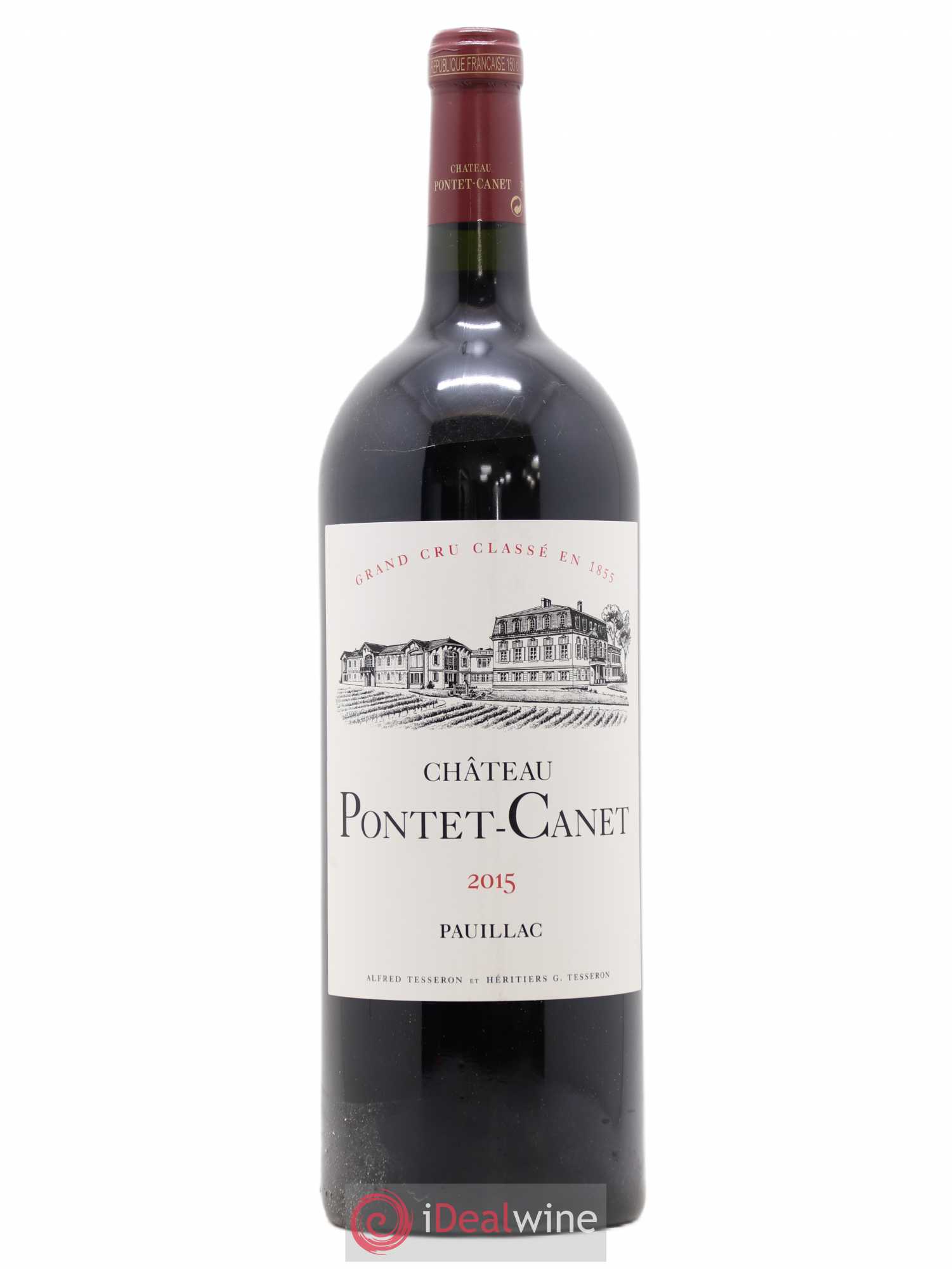 Château Pontet Canet 5ème Grand Cru Classé 2015 - Lot de 1 magnum - 0