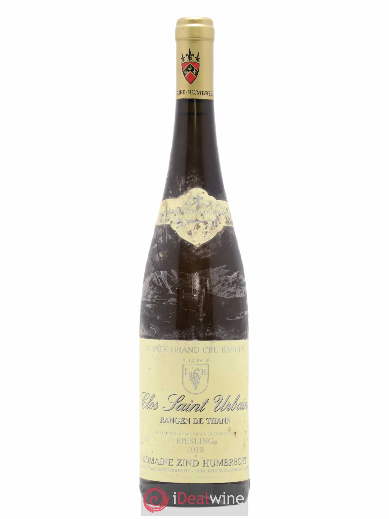 Alsace Riesling Grand Cru Rangen de Thann Clos Saint Urbain Zind-Humbrecht (Domaine) 2010 - Lot de 1 bouteille - 0