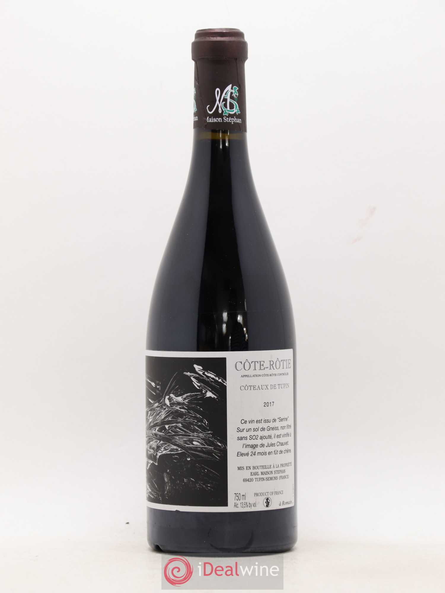 Côte-Rôtie Coteaux de Tupin Jean-Michel Stephan 2017 - Lot de 1 bouteille - 1