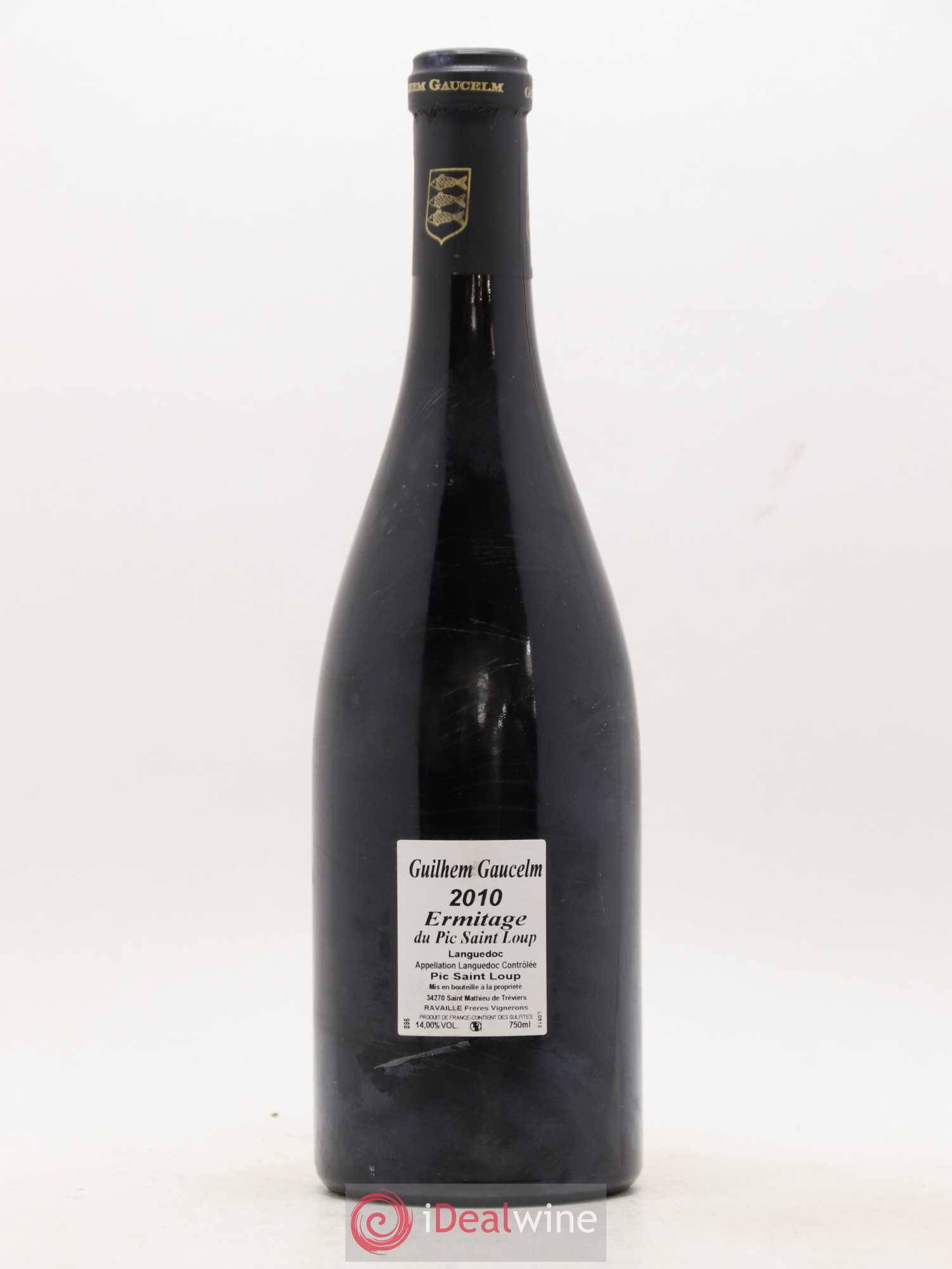 Pic Saint-Loup Héritage du Pic Saint-Loup (anciennement Ermitage) Guilhem Gaucelm 2010 - Lot de 1 bouteille - 1