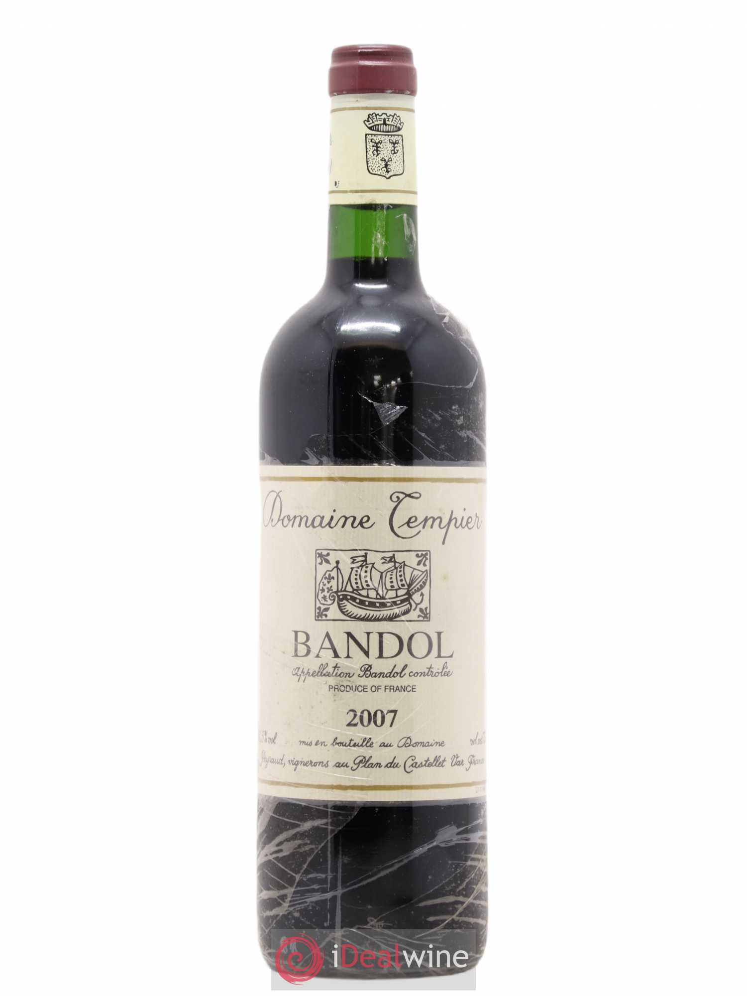 Bandol Domaine Tempier Famille Peyraud 2007 - Lot de 1 bouteille - 0