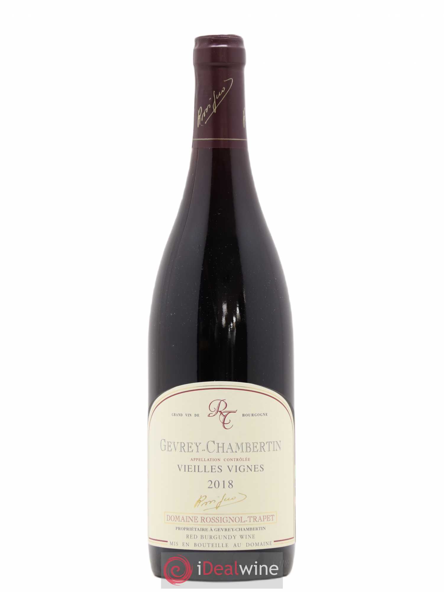 Gevrey-Chambertin Vieilles vignes Rossignol-Trapet (Domaine) 2018 - Lot de 1 bouteille - 0