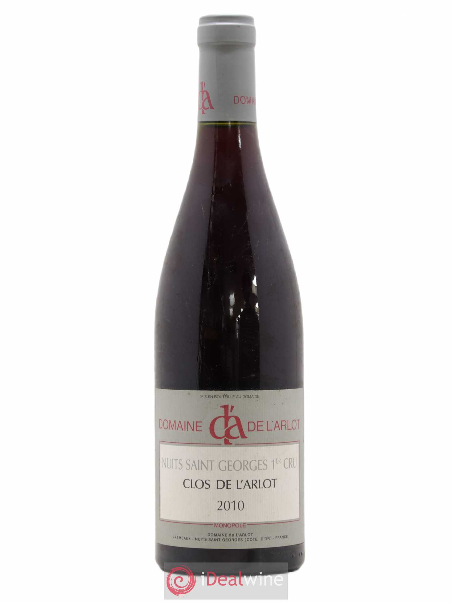 Nuits-Saint-Georges 1er Cru Clos de l'Arlot Domaine de l'Arlot 2010 - Lot de 1 bouteille - 0