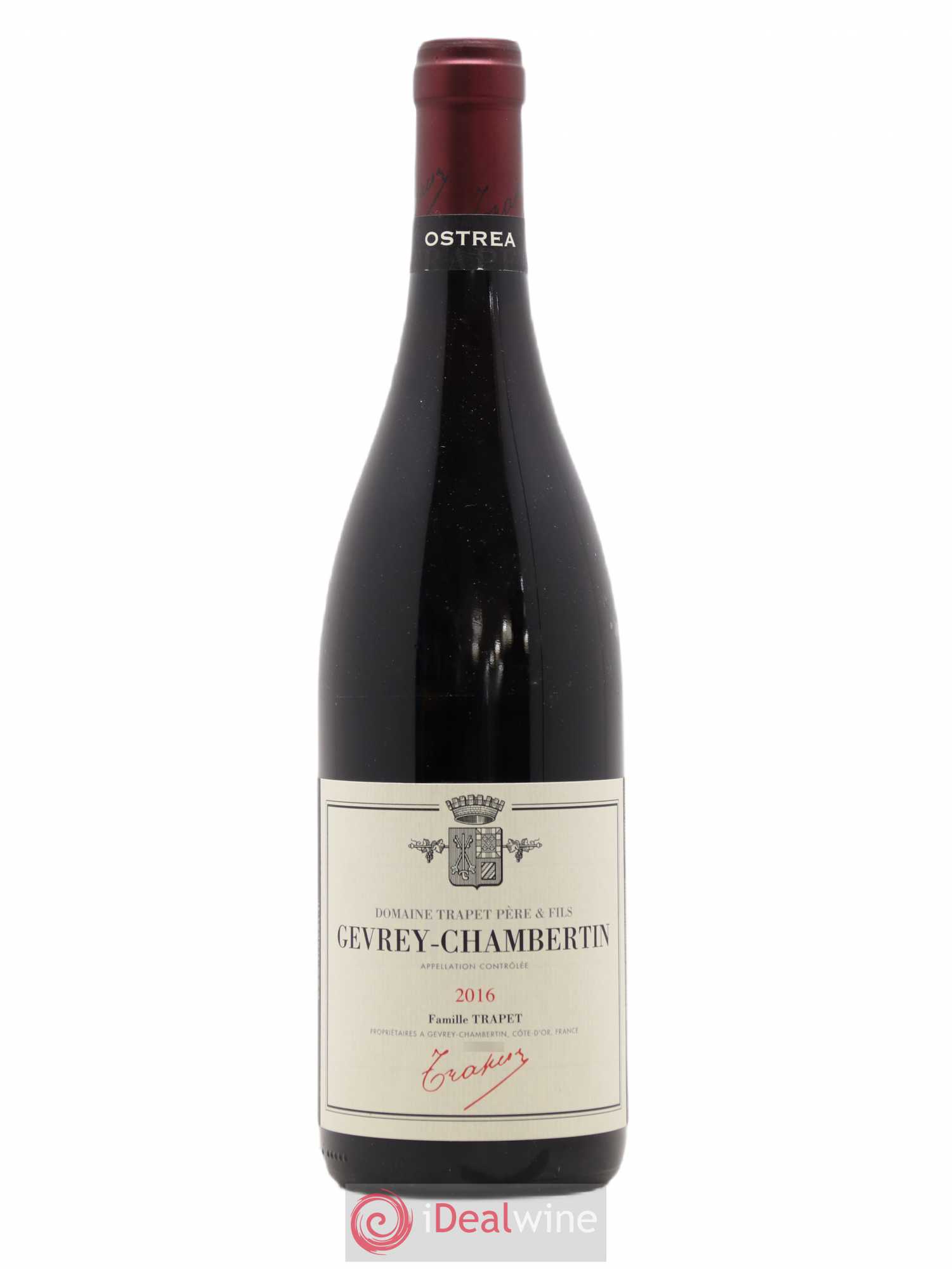 Gevrey-Chambertin Ostrea Domaine Trapet 2016 - Lot de 1 bouteille - 0