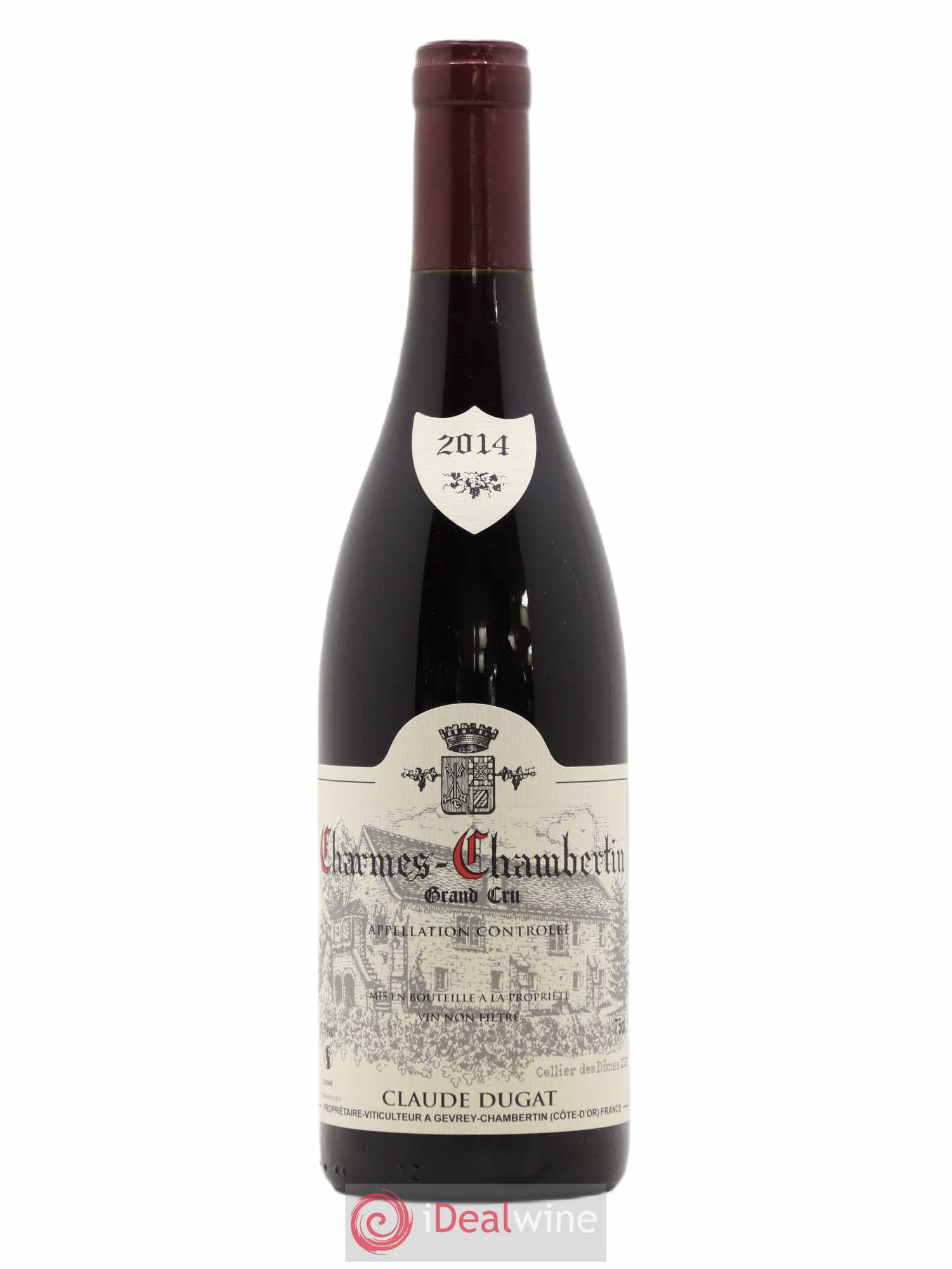 Charmes-Chambertin Grand Cru Claude Dugat 2014 - Lot de 1 bouteille - 0