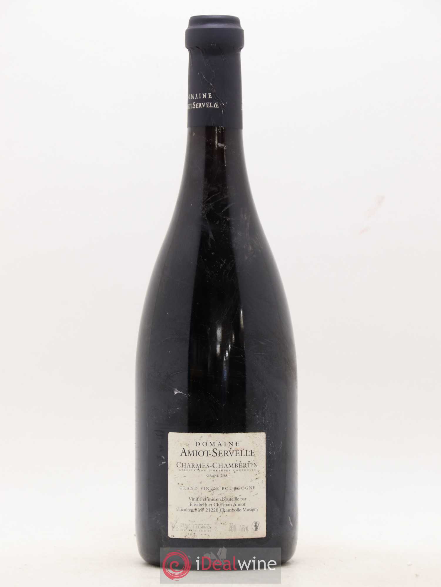 Charmes-Chambertin Grand Cru Amiot-Servelle 2010 - Lot de 1 bouteille - 1
