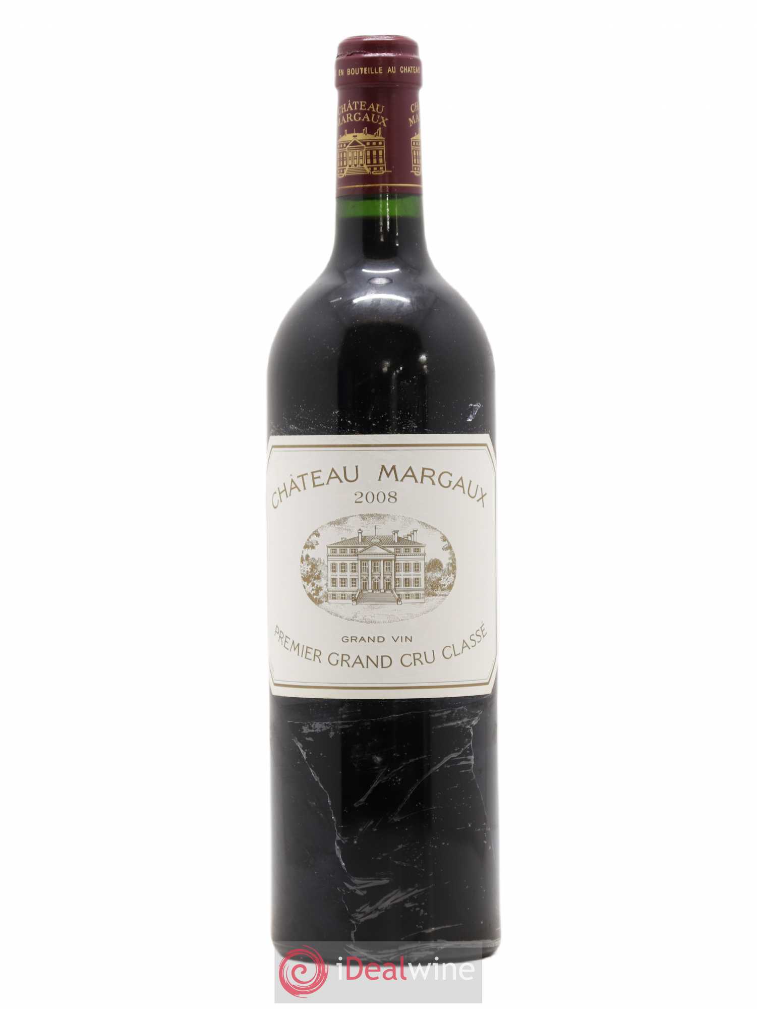 Château Margaux 1er Grand Cru Classé 2008 - Lot de 1 bouteille - 0