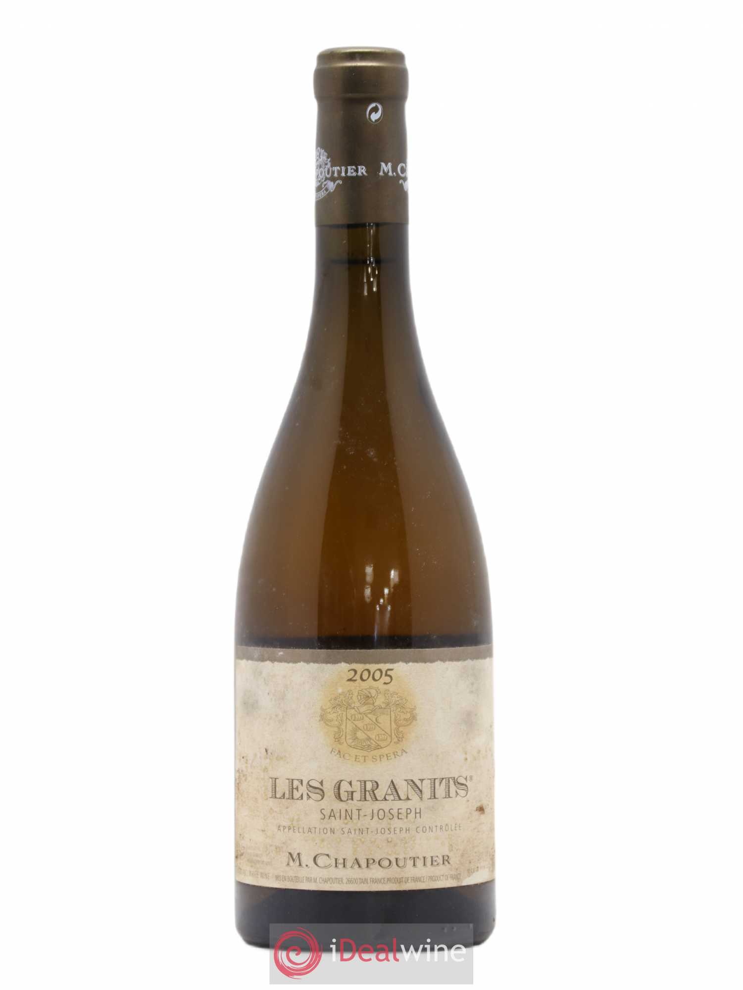 Saint-Joseph Les Granits Chapoutier 2005 - Lot de 1 bouteille - 0
