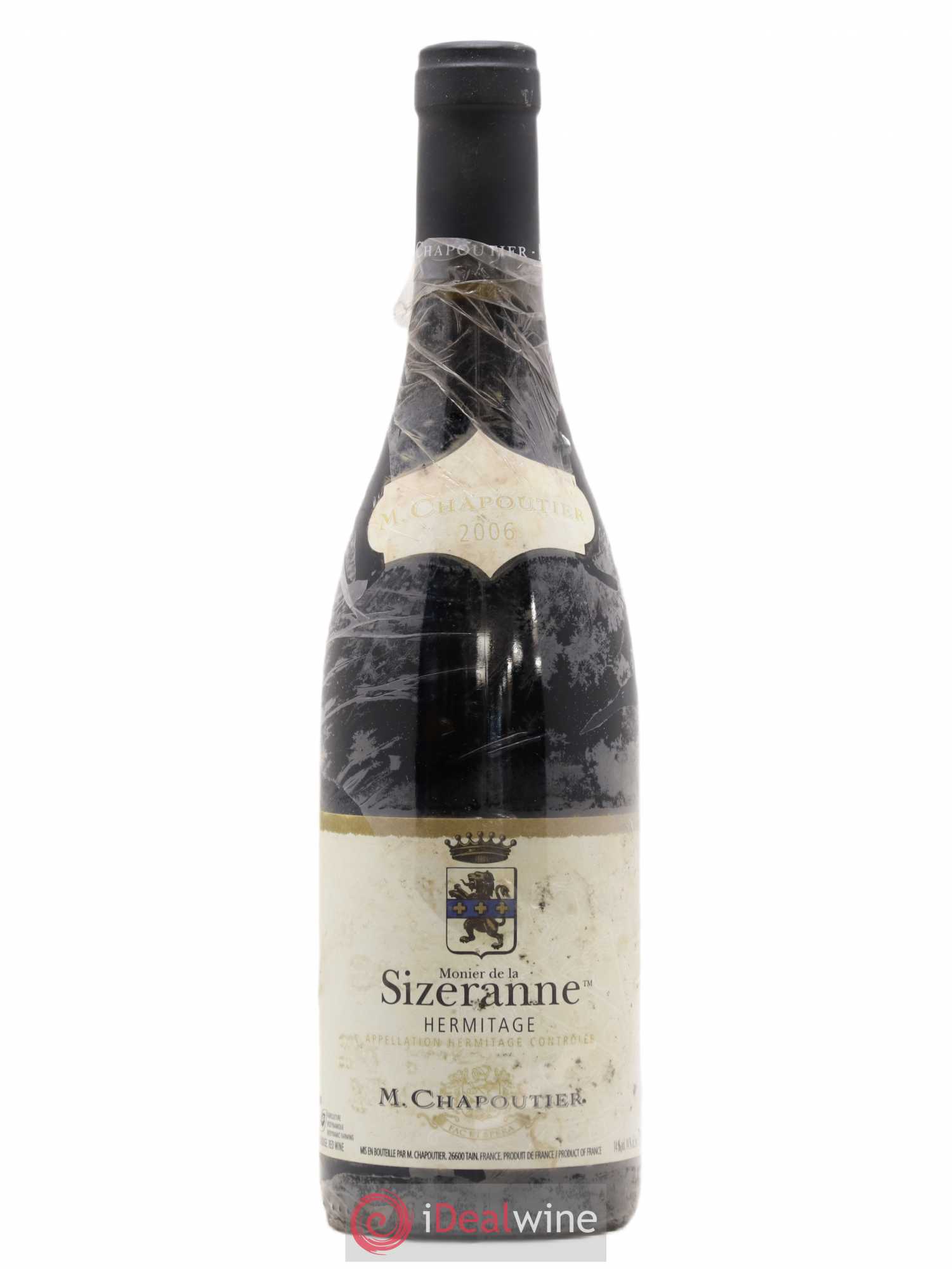Hermitage Monier de La Sizeranne Chapoutier 2006 - Lot de 1 bouteille - 0