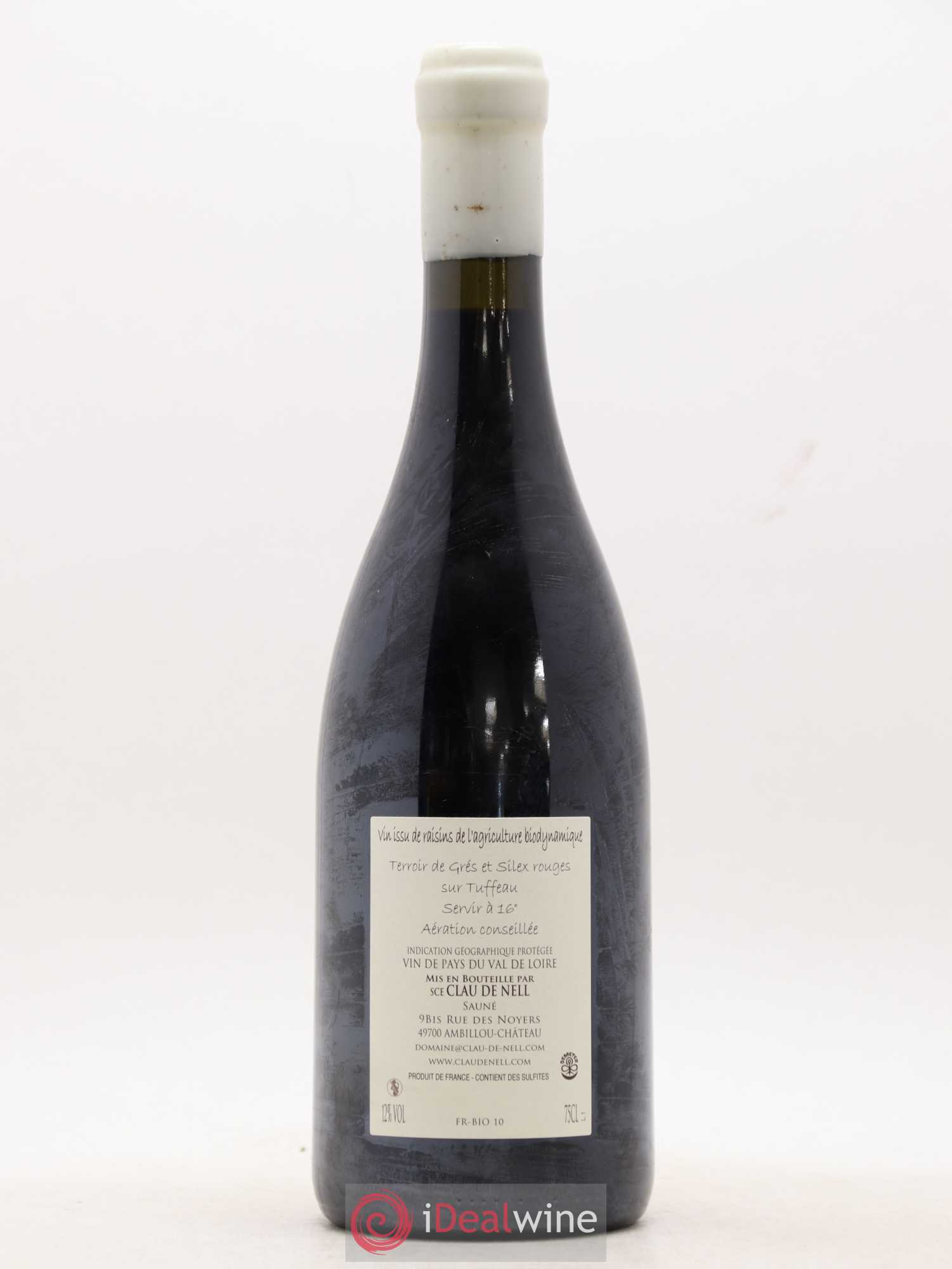 Val de Loire Grolleau Clau de Nell 2012 - Lot de 1 bouteille - 1
