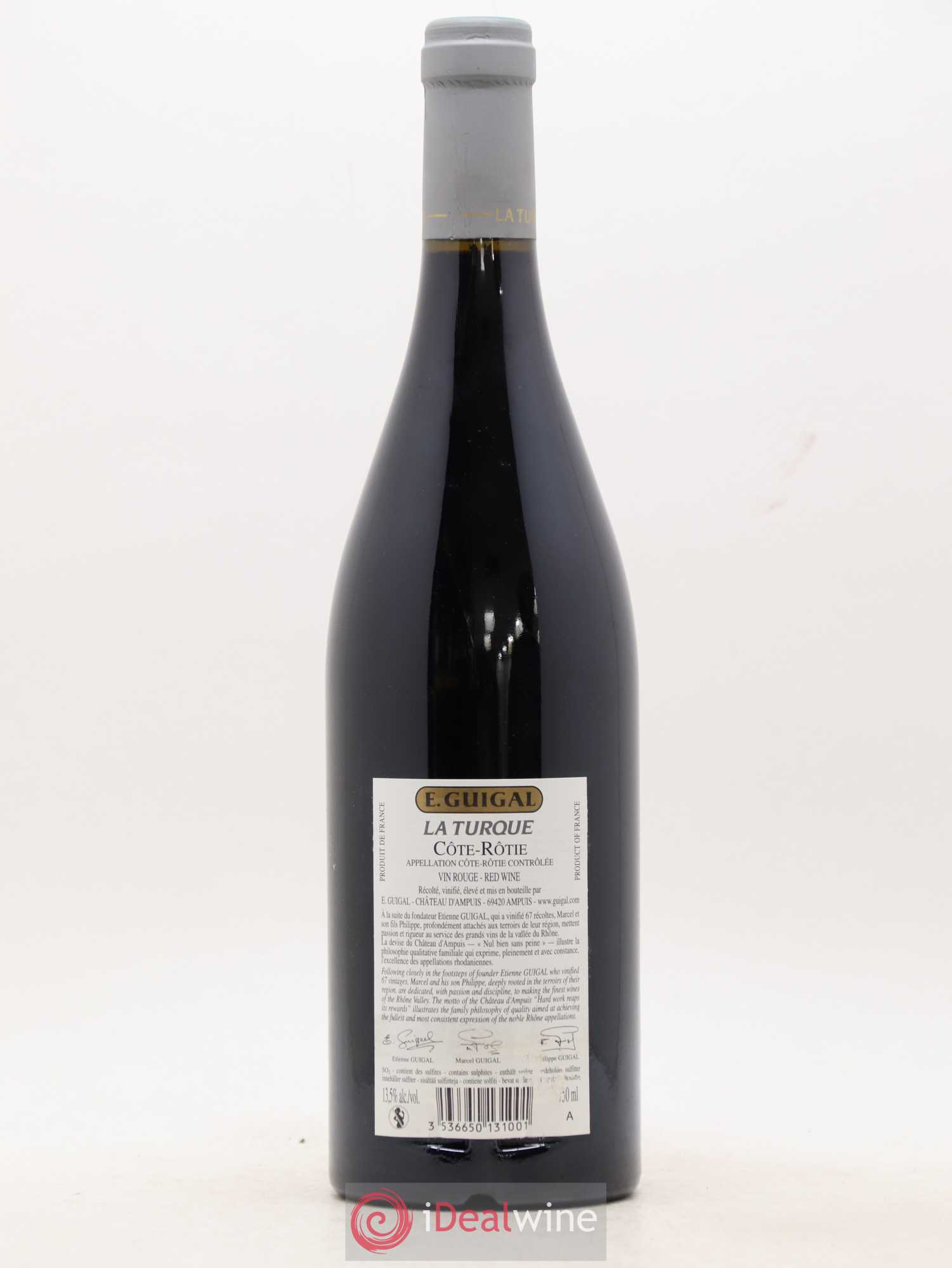 Côte-Rôtie La Turque Guigal 2006 - Lot de 1 bouteille - 1