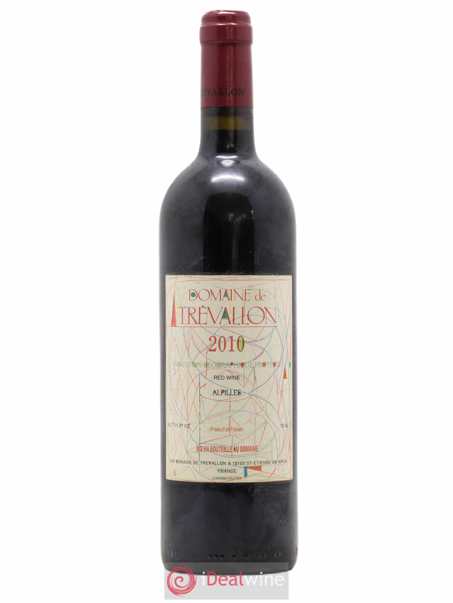 Alpilles Trévallon (Domaine de) Eloi Dürrbach 2010 - Lot de 1 bouteille - 0