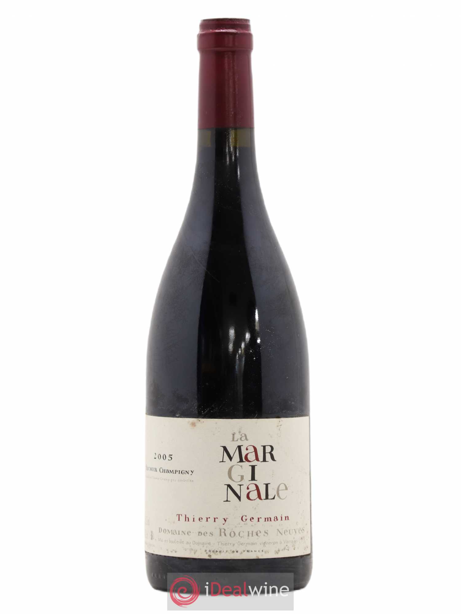 Saumur-Champigny La Marginale Domaine des Roches Neuves - Thierry Germain 2005 - Lot de 1 bouteille - 0