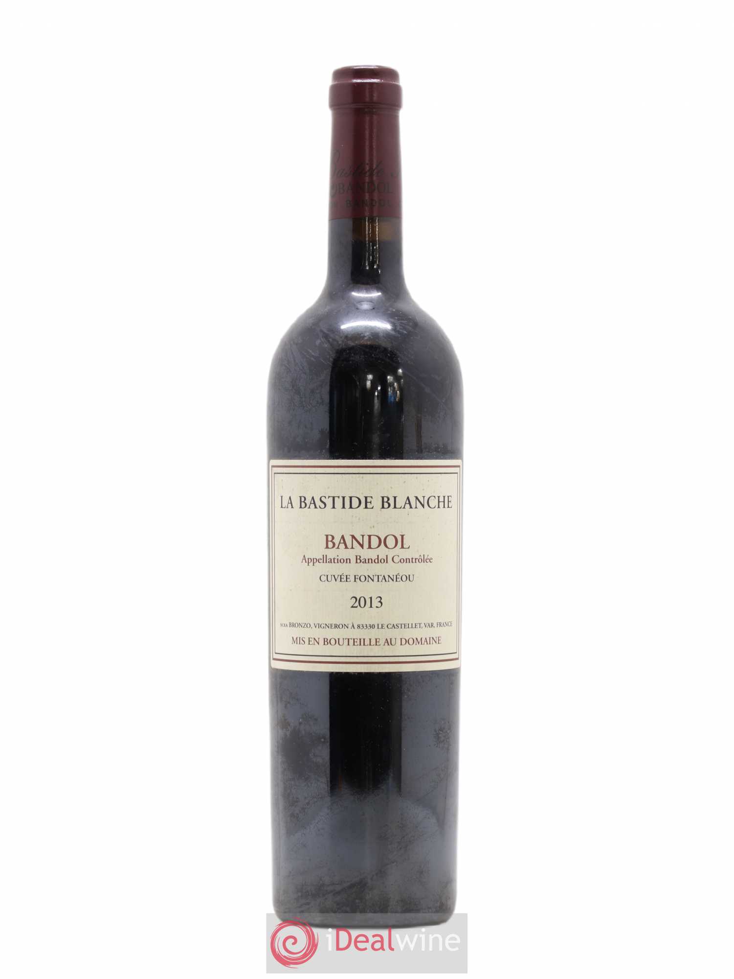 Bandol La Bastide Blanche Cuvée Fontanéou Famille Bronzo 2013 - Lot de 1 bouteille - 0