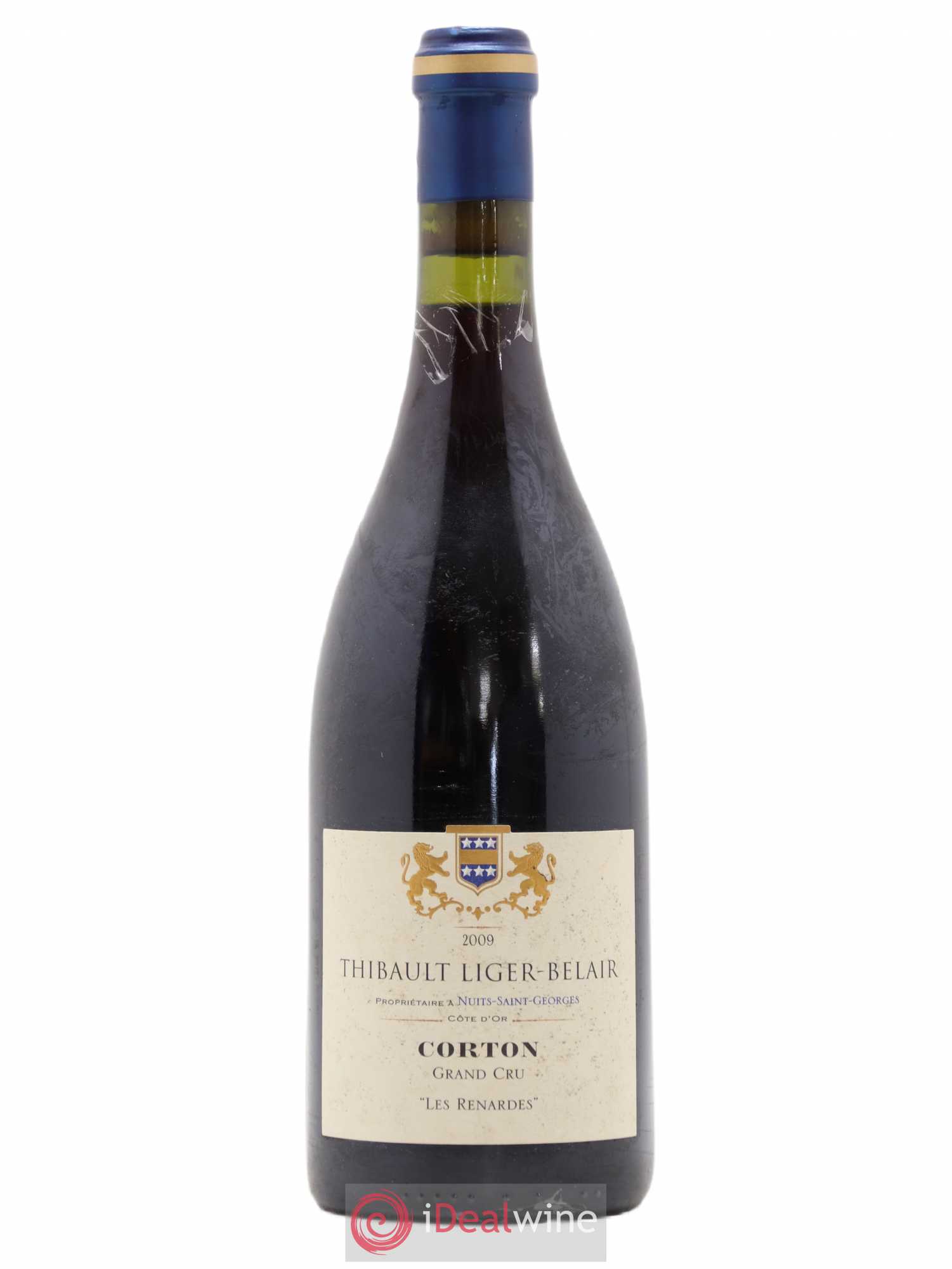 Corton Grand Cru Les Renardes Thibault Liger-Belair 2009 - Lot de 1 bouteille - 0