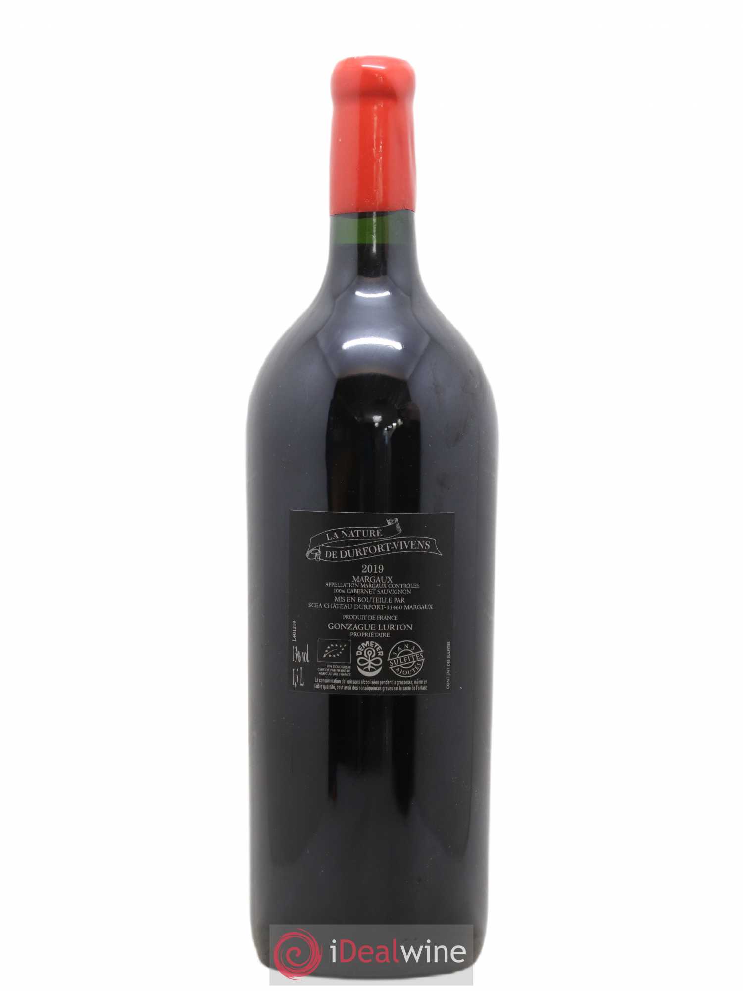 Bordeaux Margaux La Nature de Durfort Vivens 2019 - Lot de 1 magnum - 1