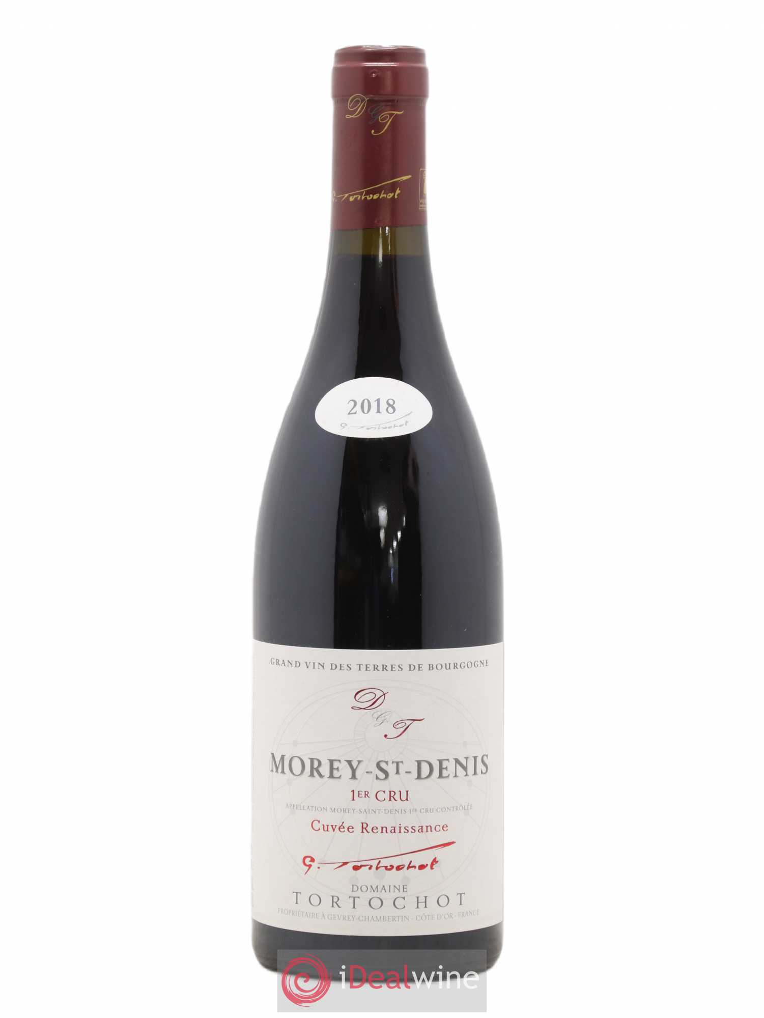 Morey-Saint-Denis 1er Cru Cuvée Renaissance Tortochot 2018 - Lot de 1 bouteille - 0