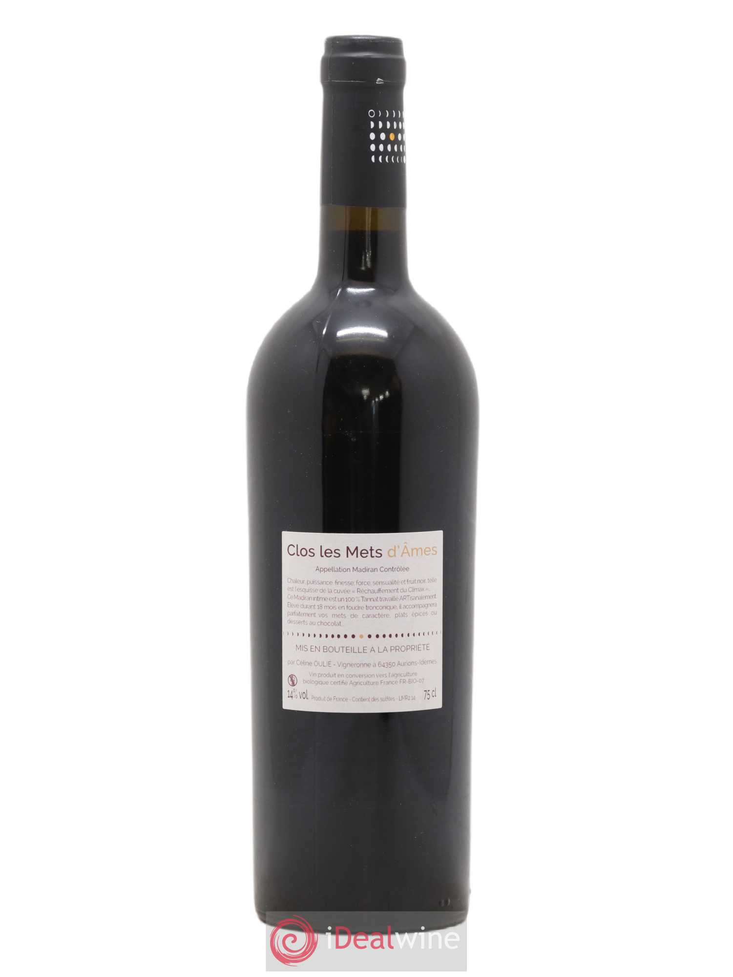 Madiran Réchauffement du Climax Clos Les Mets D'Ames 2014 - Posten von 1 Flasche - 1