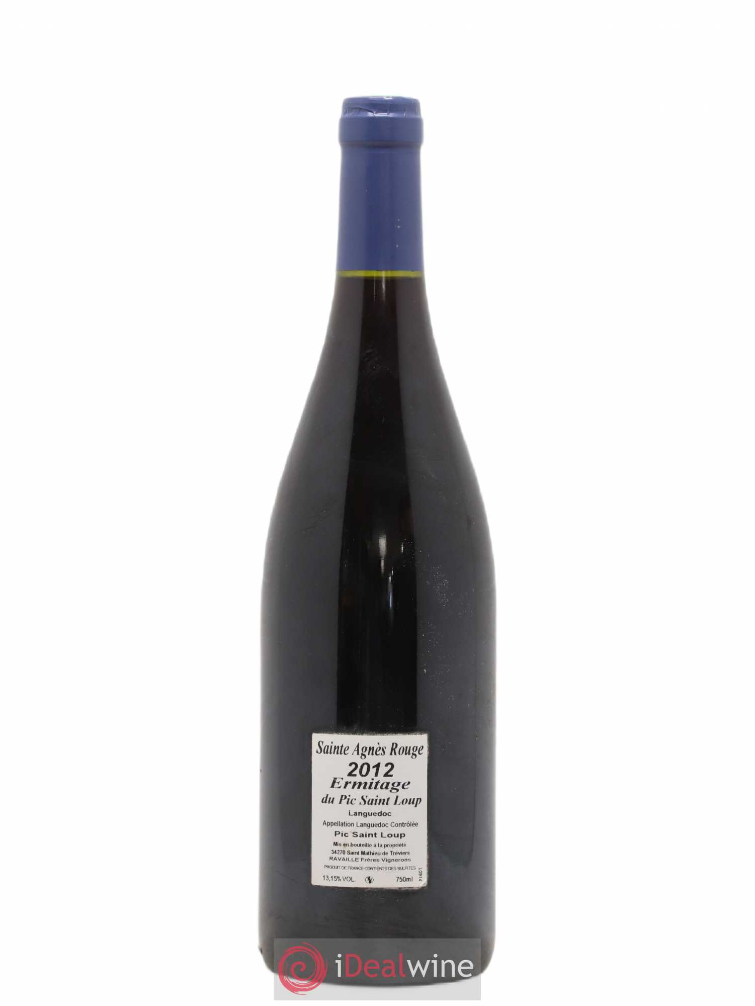 Pic Saint-Loup Héritage du Pic Saint-Loup (anciennement Ermitage) Cuvée Sainte Agnès 2012 - Lot de 1 bouteille - 1
