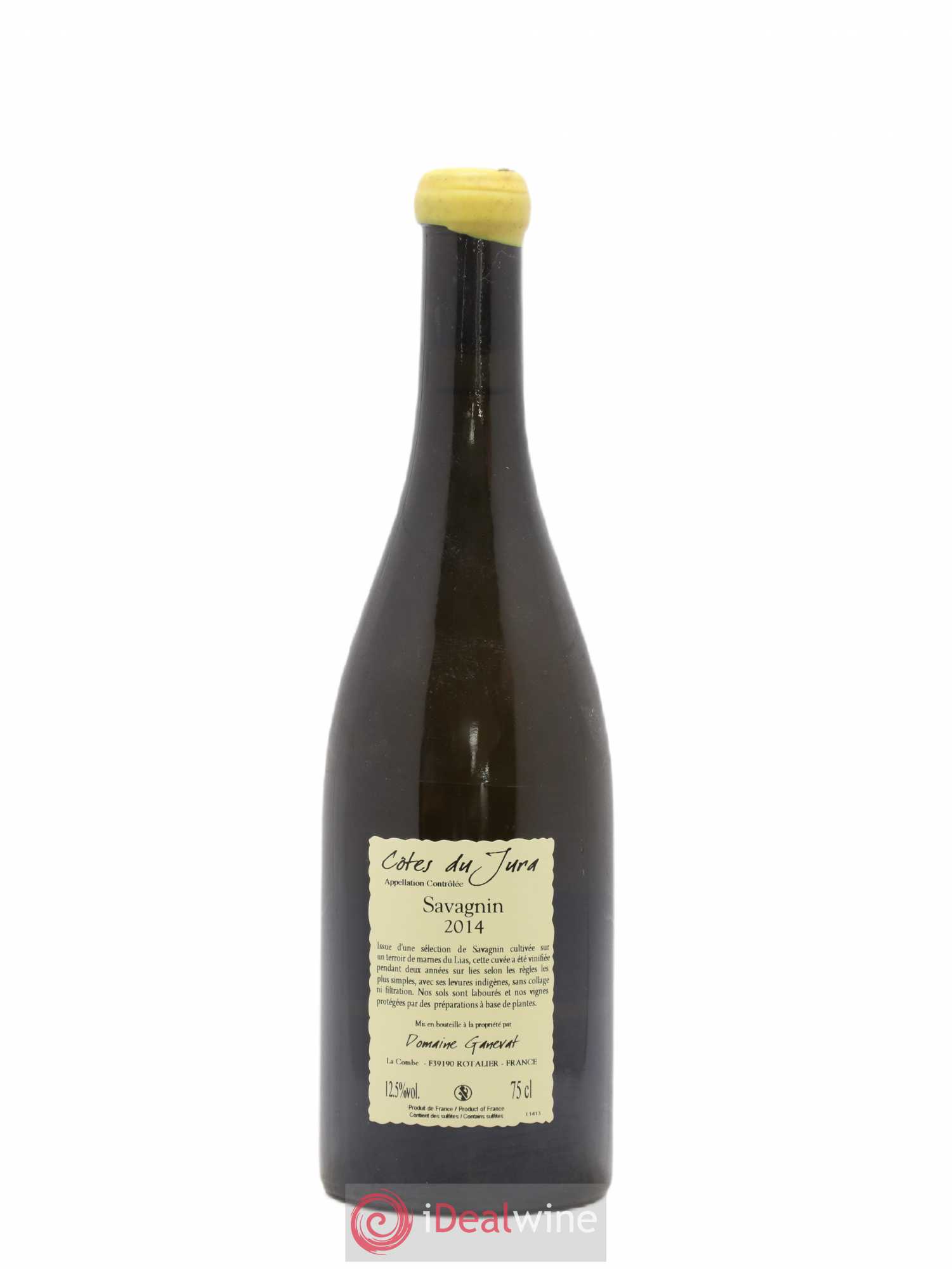 Côtes du Jura Sous la Roche Jean-François Ganevat (Domaine) 2014 - Lot de 1 bouteille - 1
