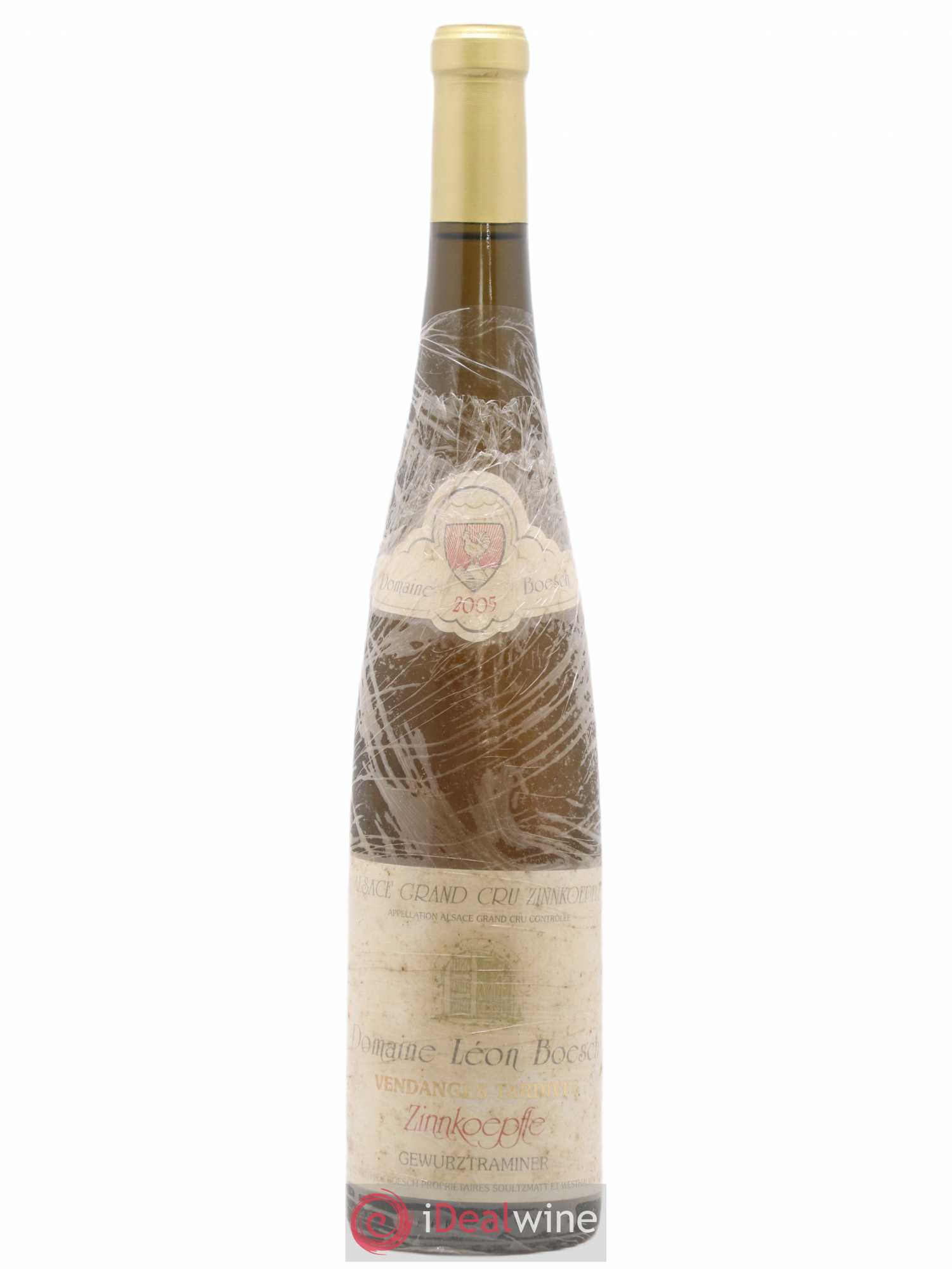 Gewurztraminer Vendanges Tardives Zinnkoeple Léon Boesch 2005 - Lotto di 1 bottiglia - 0